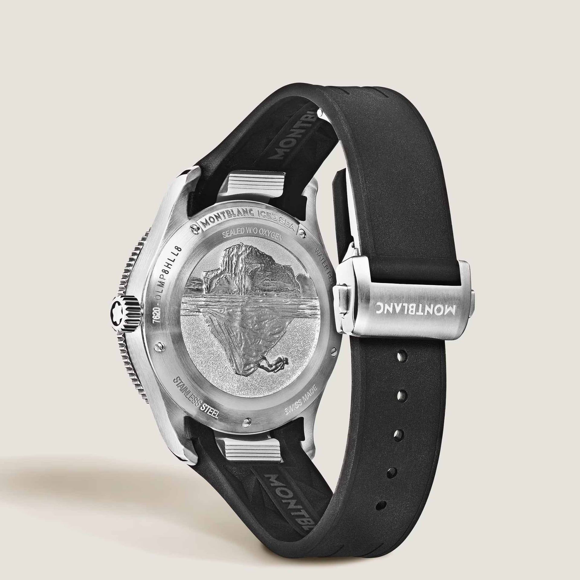 MONTBLANC Iced Sea Automatic Date 0 Oxygen 38 MM 136542