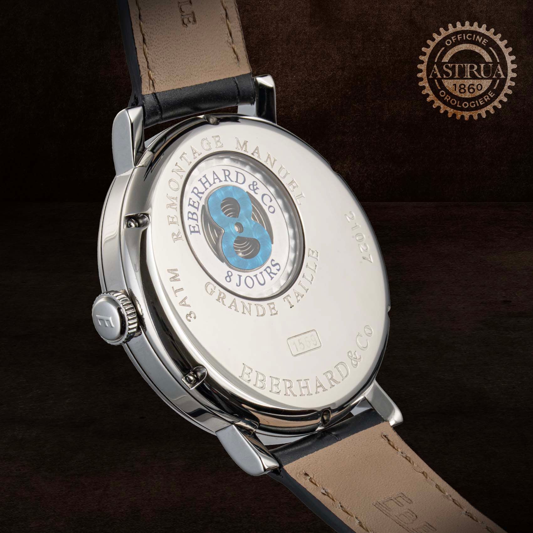 EBERHARD & CO. 8 JOURS GRANDE TAILLE 41 MM 21027.5