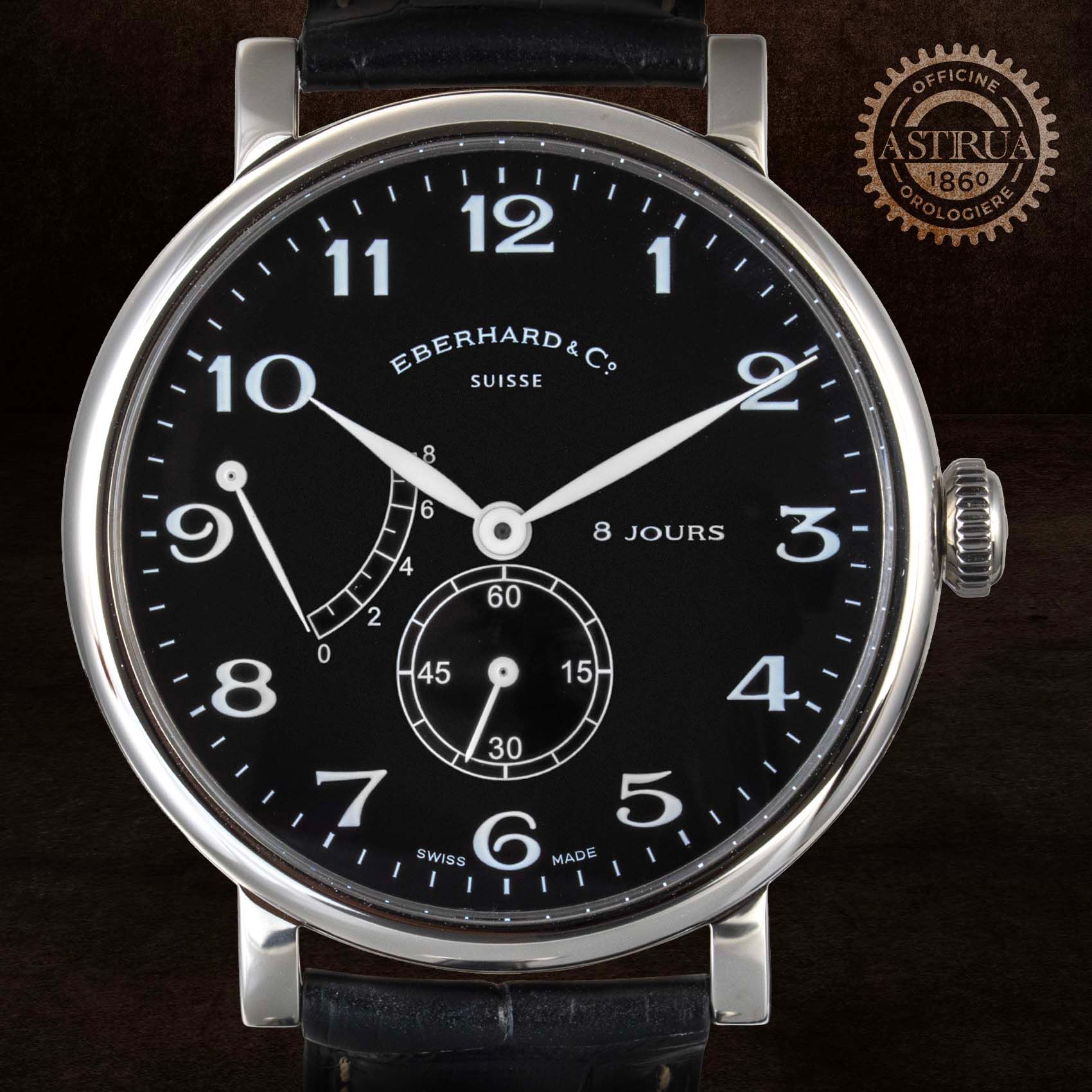 EBERHARD & CO. 8 JOURS GRANDE TAILLE 41 MM 21027.5