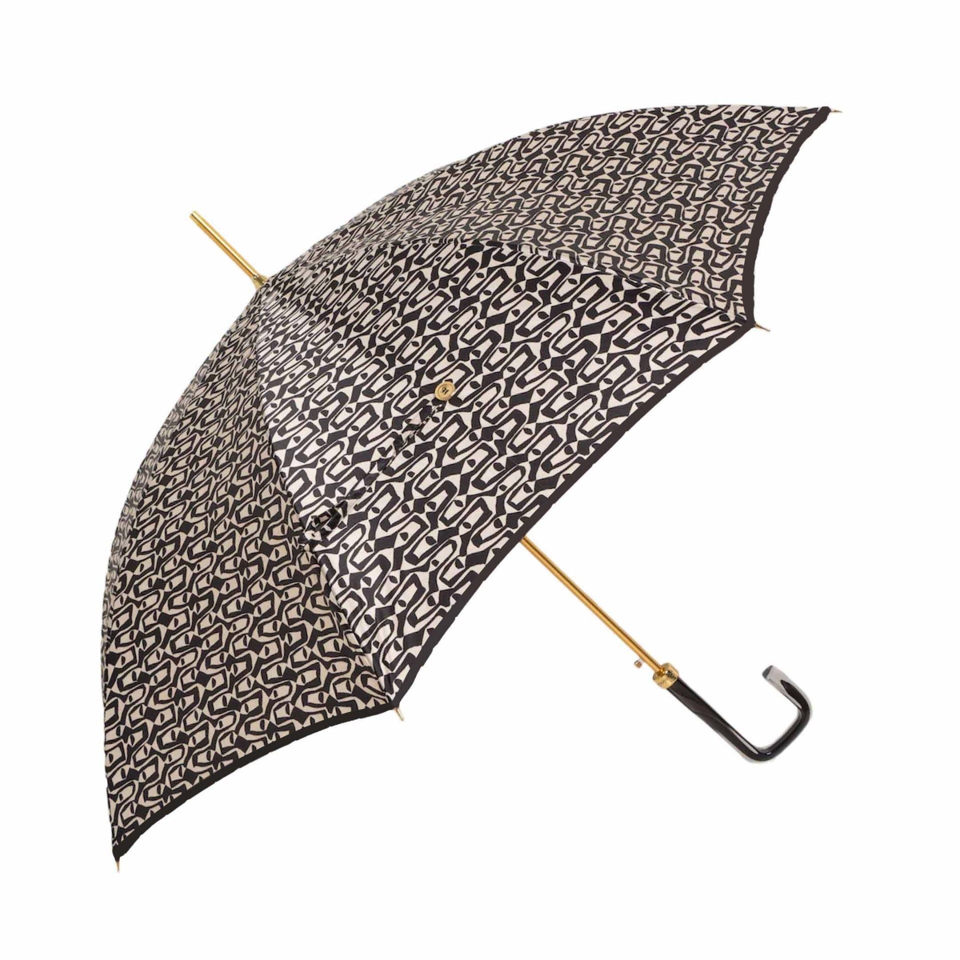 Pasotti Ombrello Da Donna Classic Mosaico Interno Nero  189*VK669/1*34*G17