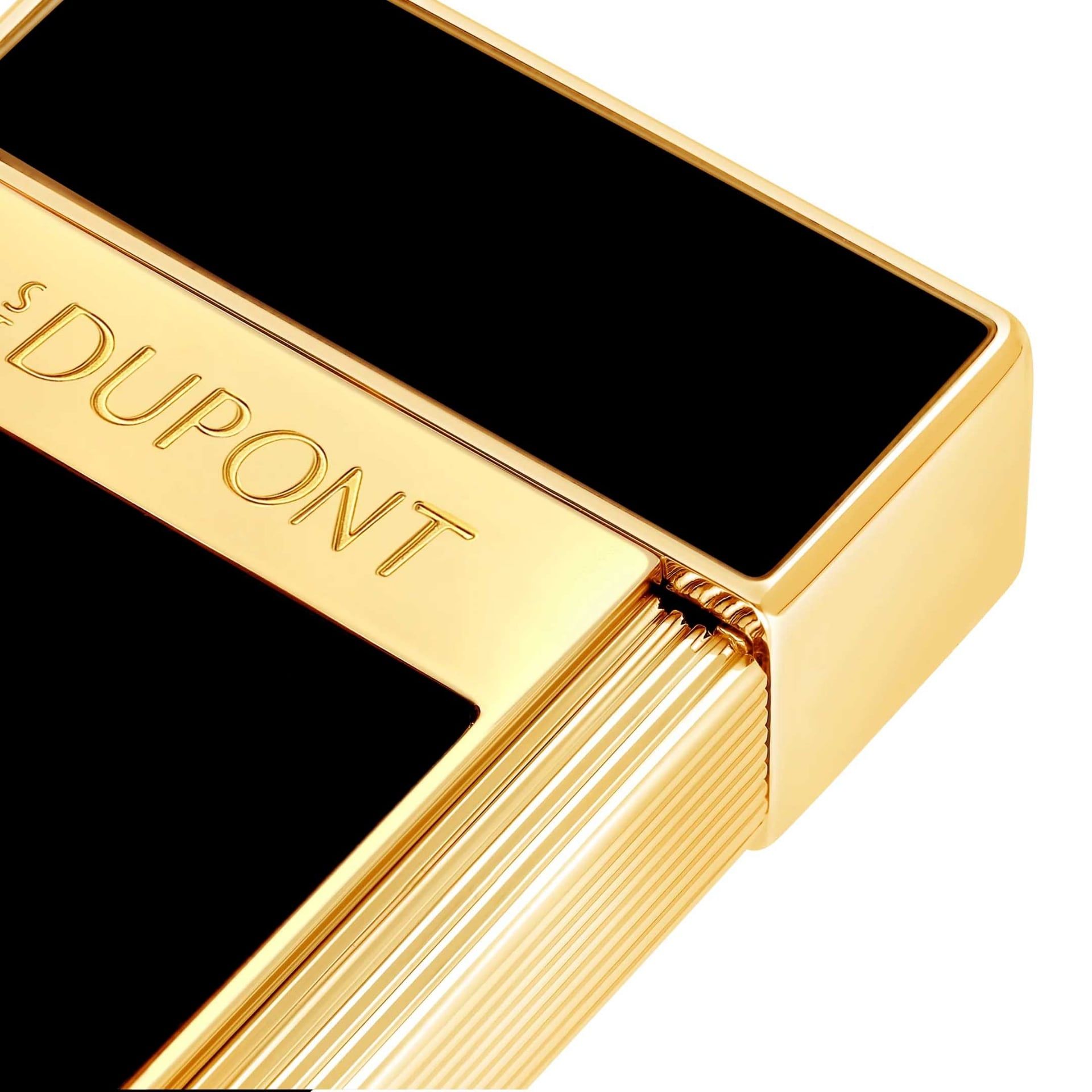 S. T. Dupont Accendino Biggy Dorato Laccato Nero  025222