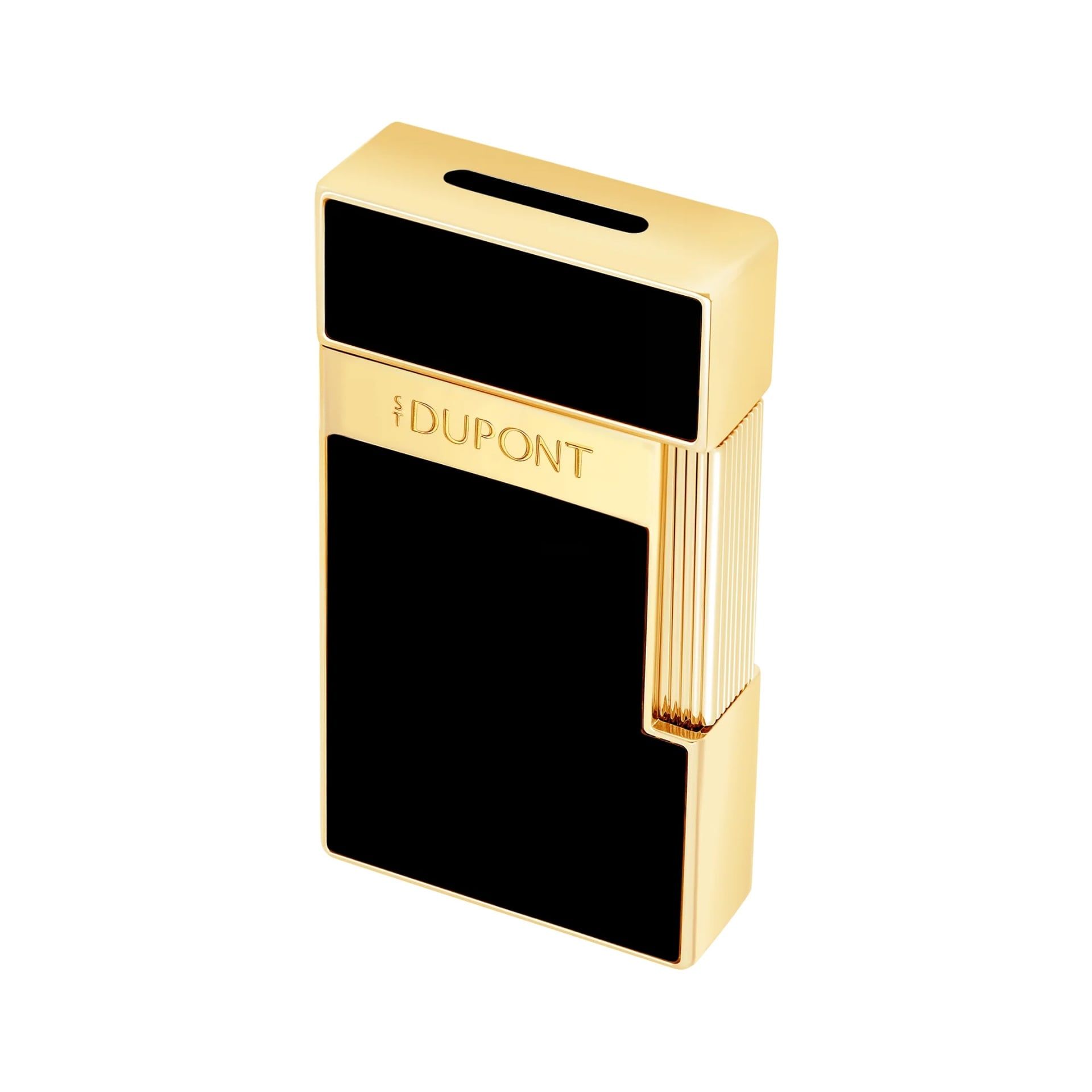 S. T. Dupont Accendino Biggy Dorato Laccato Nero  025222