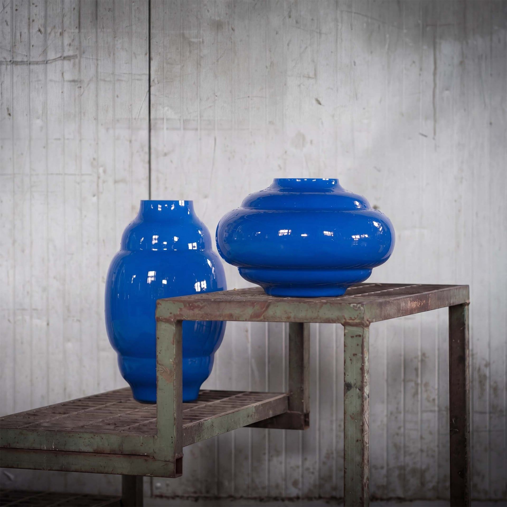 SALVIATI Vaso Lido Liberty Large Fiordaliso H 34 CM / Ø 21 CM 20107