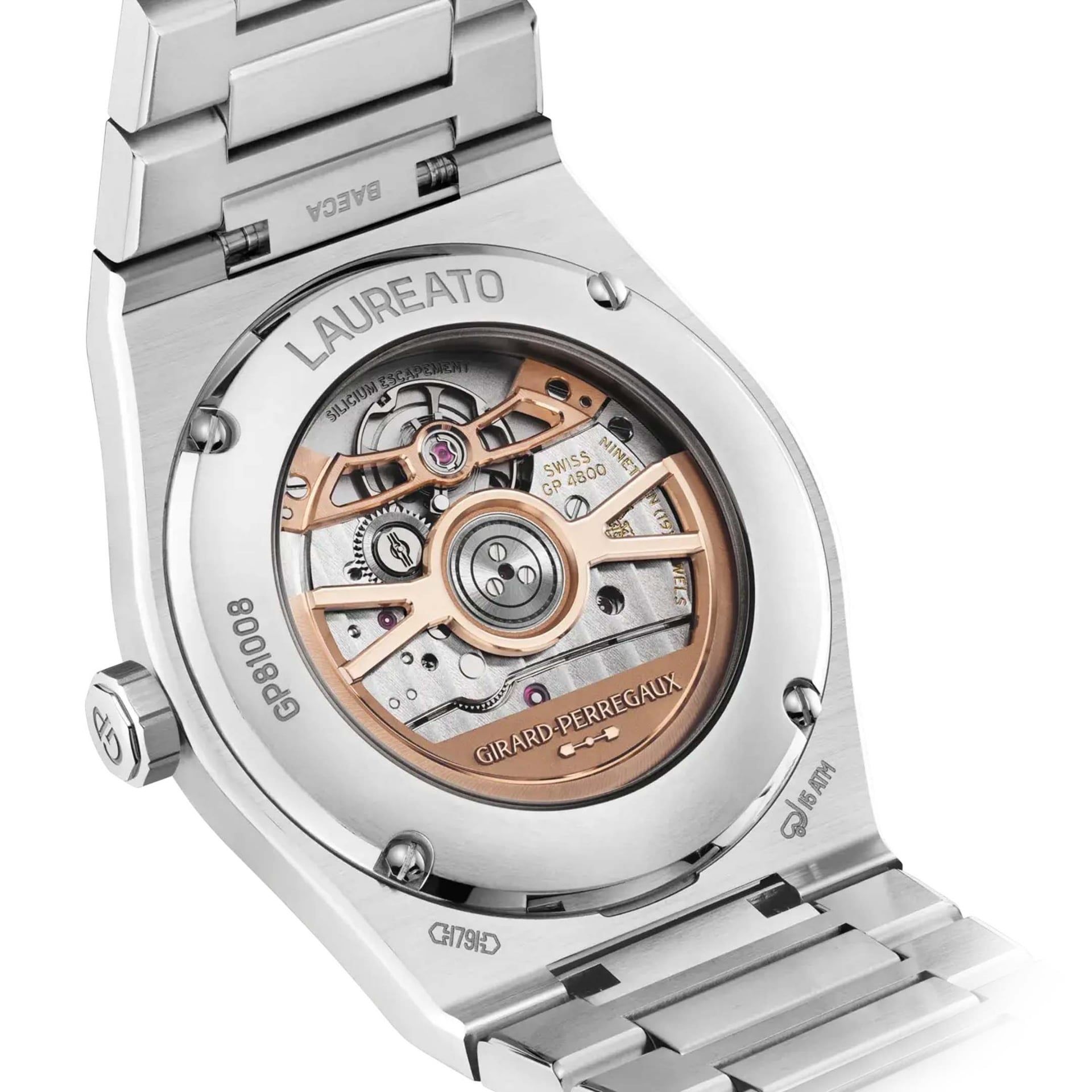 GIRARD PERREGAUX Laureato Fifty 39 MM 81008-11-3627-1CM