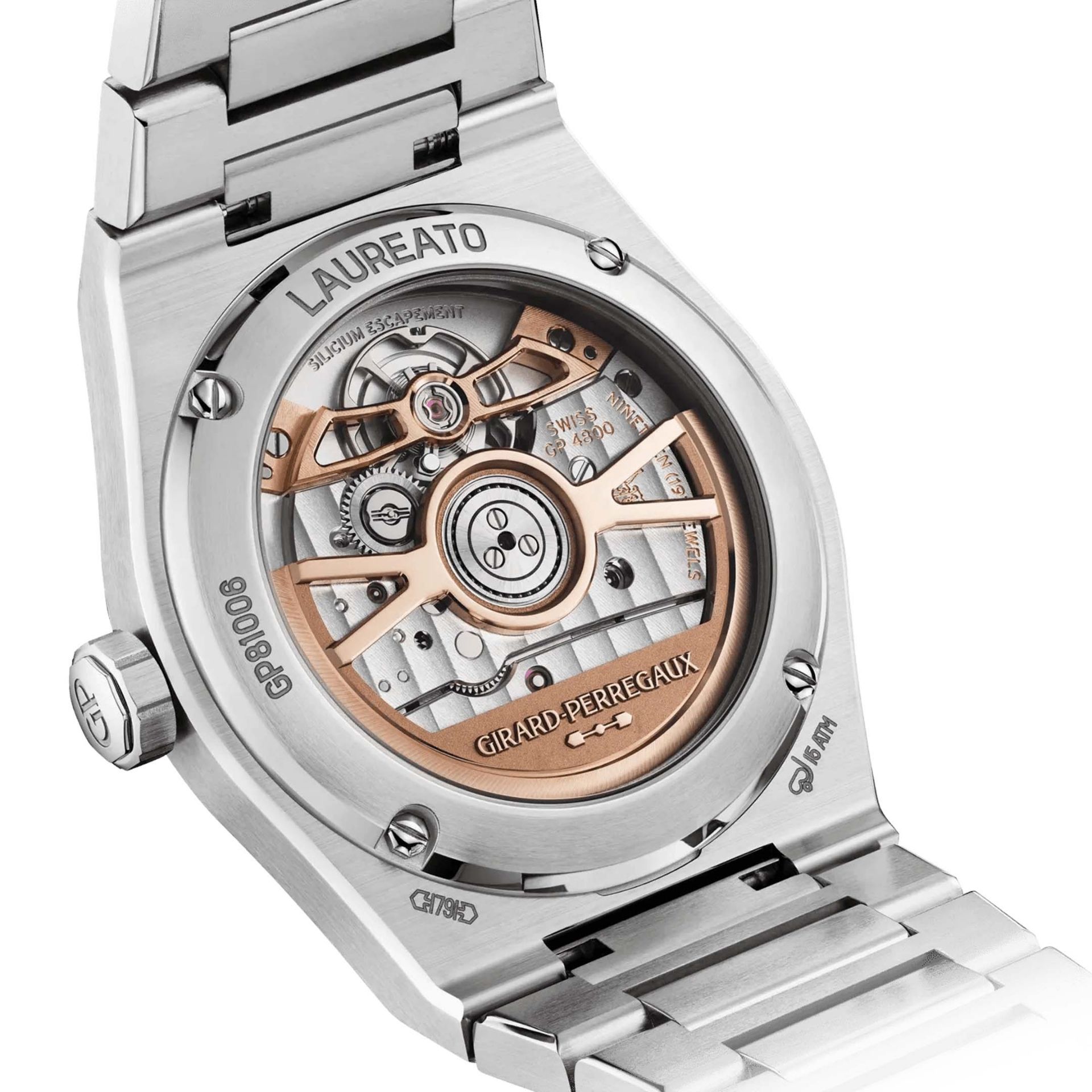 GIRARD PERREGAUX Laureato Fifty 36 MM 81006-11-3626-1CM
