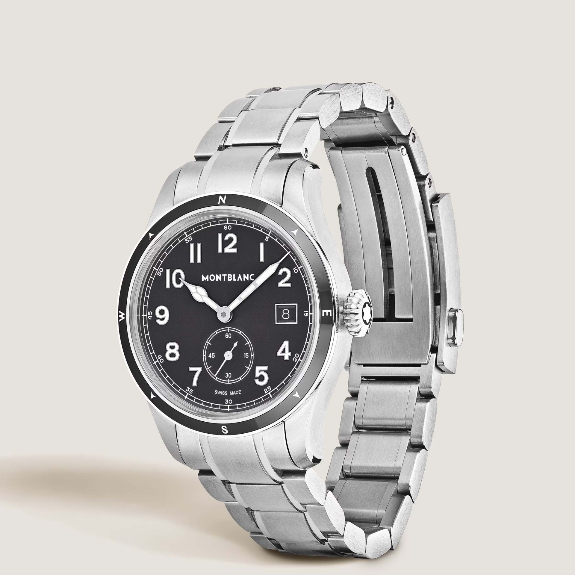 MONTBLANC 1858 Small Second 0 Oxygen 38 MM 136355