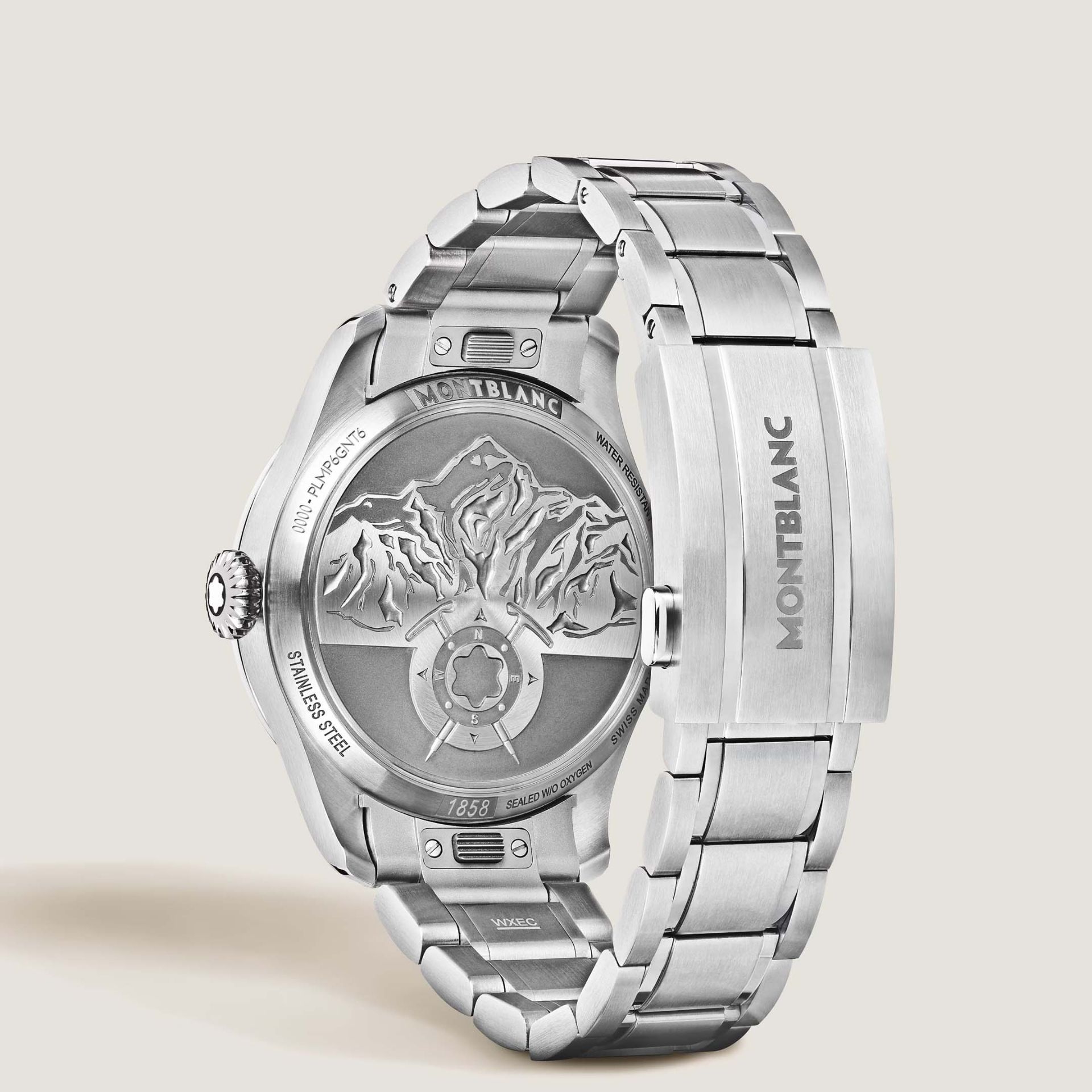 MONTBLANC 1858 Small Second 0 Oxygen 38 MM 136355