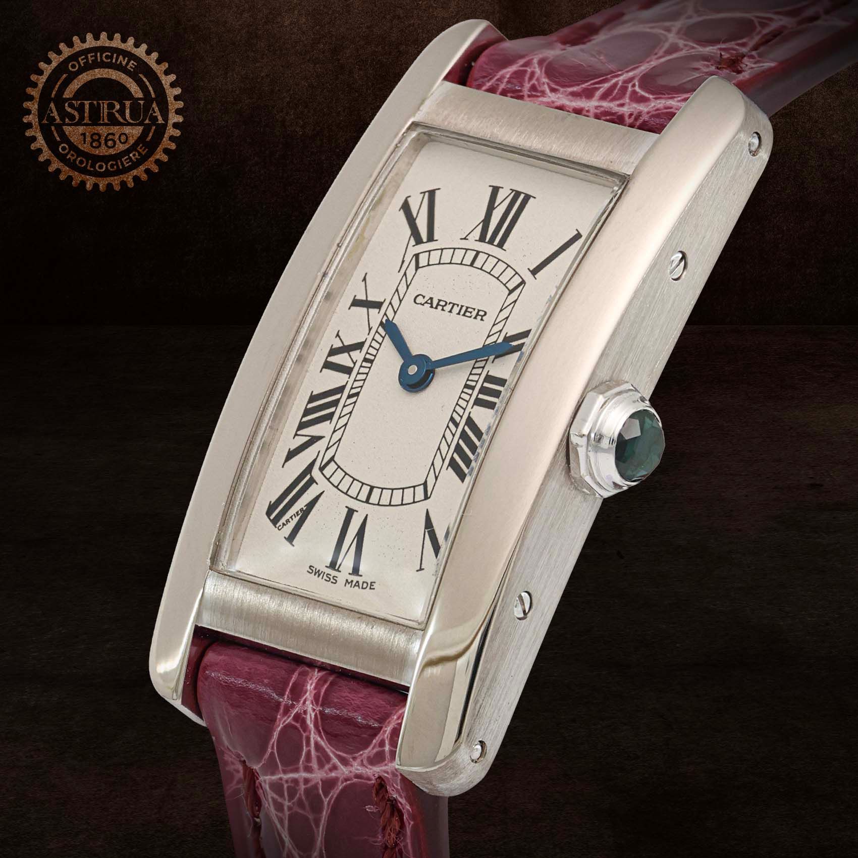 CARTIER Tank Americaine 19X35 MM W2601956