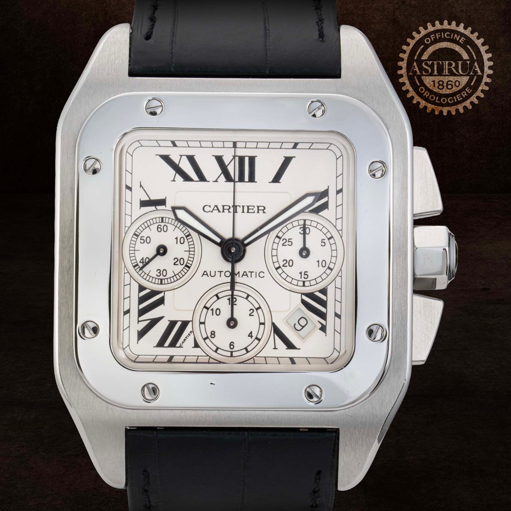 CARTIER Santos 100 XL 41 X 55 MM W20090X8
