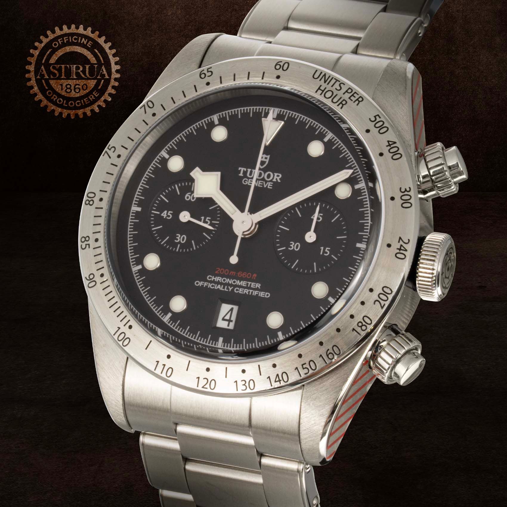 TUDOR Heritage Black Bay Crono 41 MM 79350