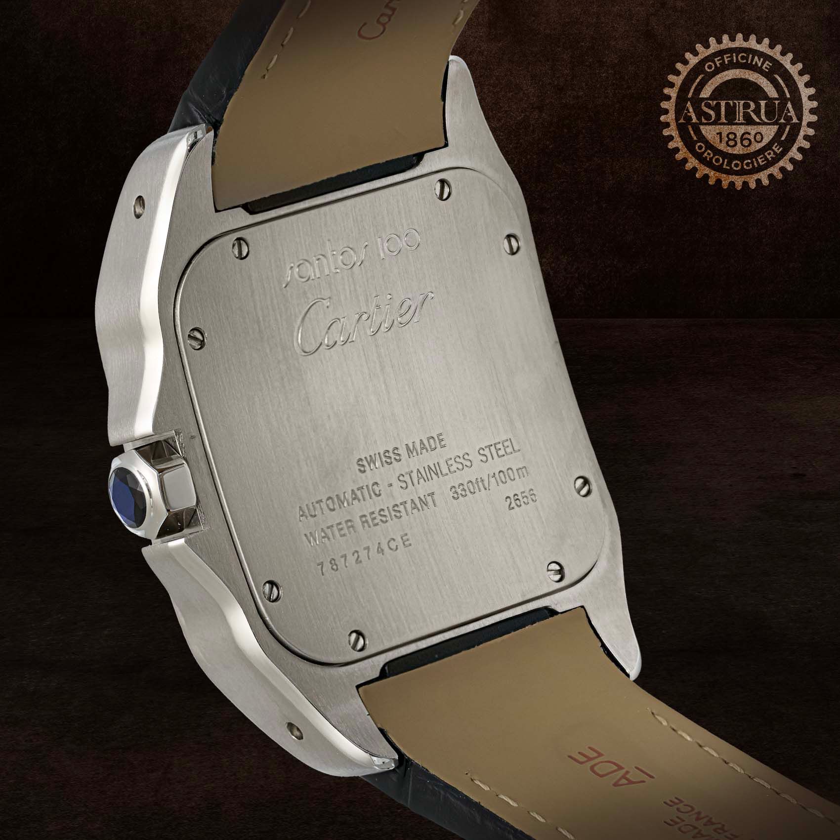 CARTIER Santos 100 41 X 55 MM W20073X8