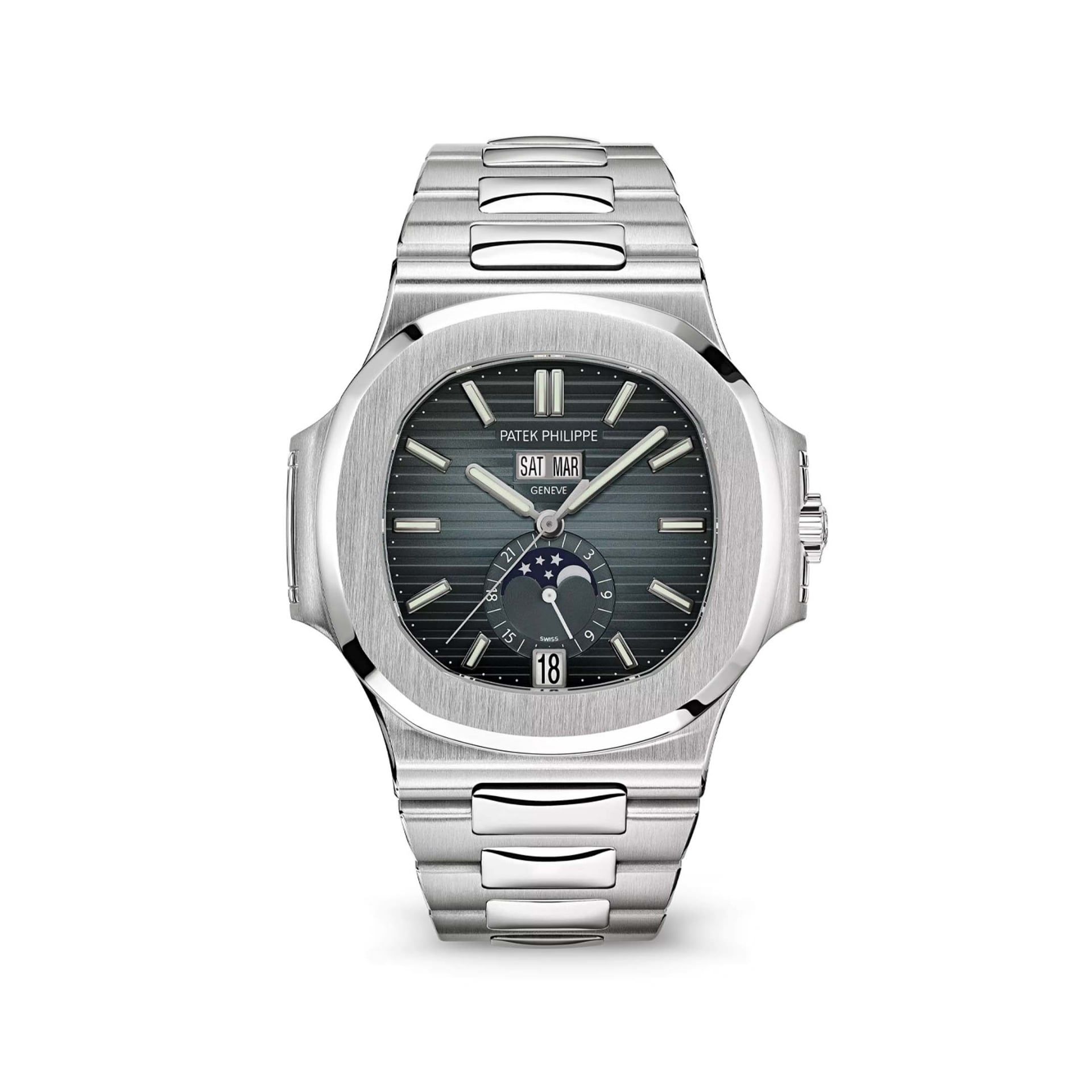 PATEK PHILIPPE Nautilus "Calendario Annuale, Fasi Lunari" 40,5 MM 5726/1A-014