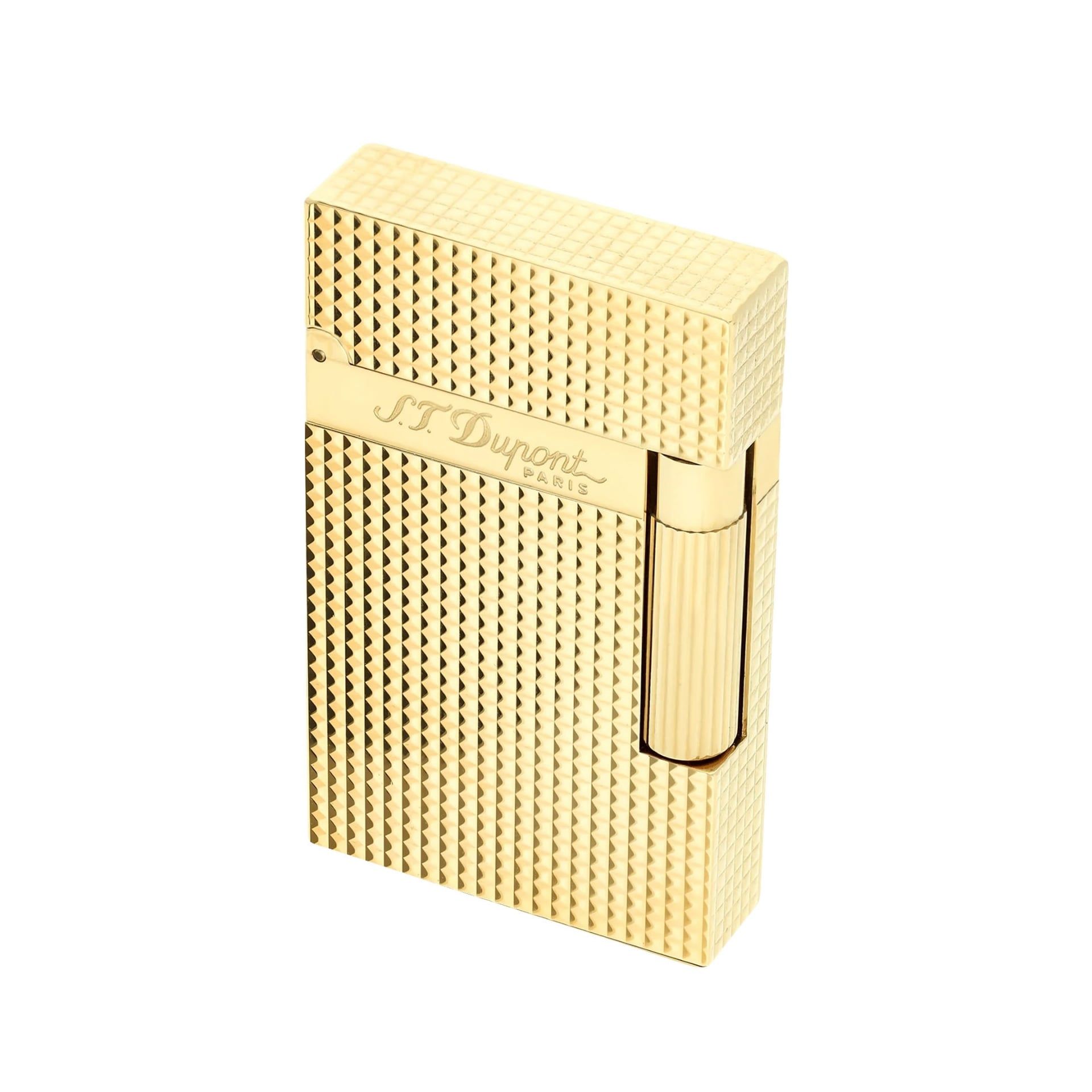 S. T. Dupont Accendino Ligne 2 Testa di Diamante Oro  016284