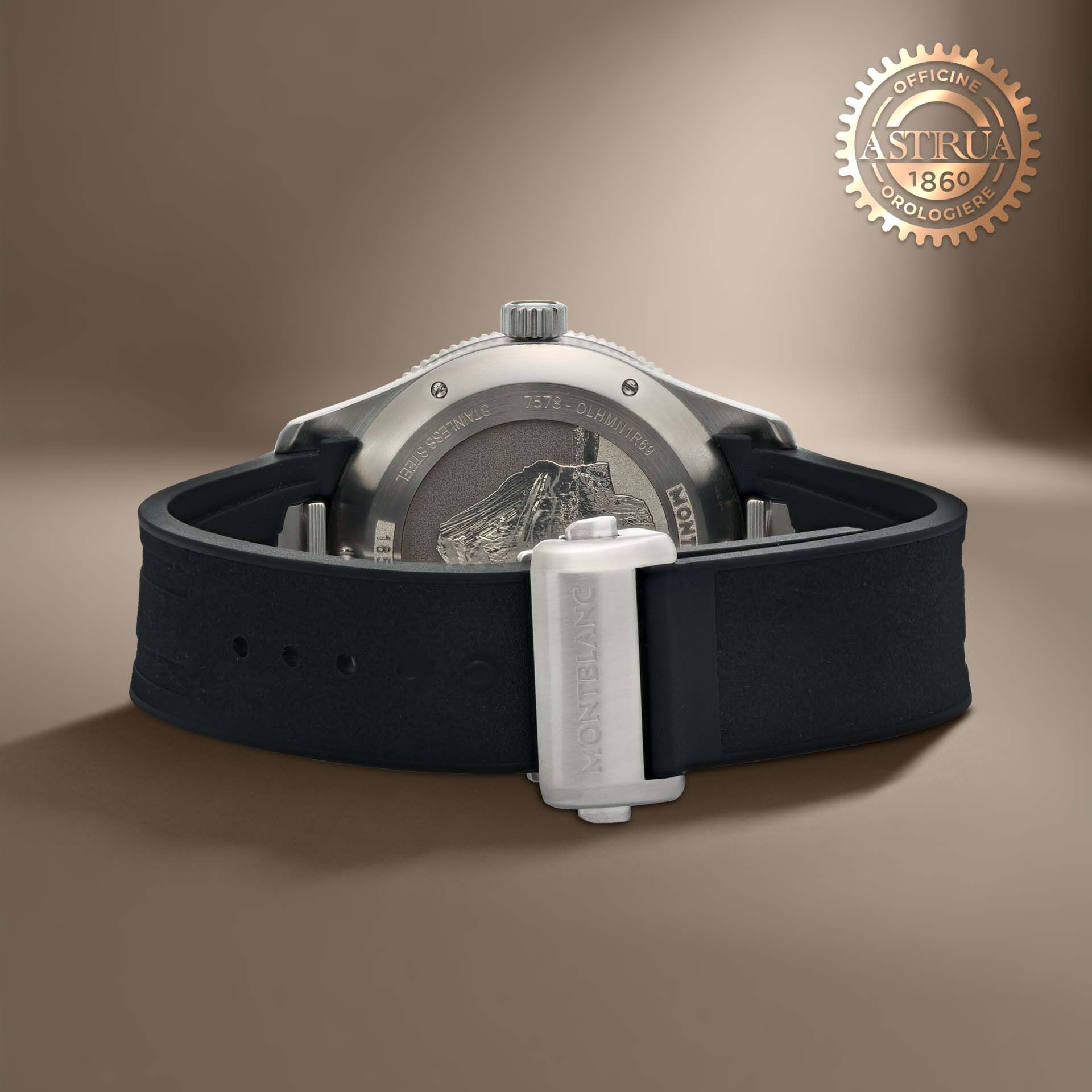 MONTBLANC 1858 Iced Sea Automatic Date 41 MM 7858