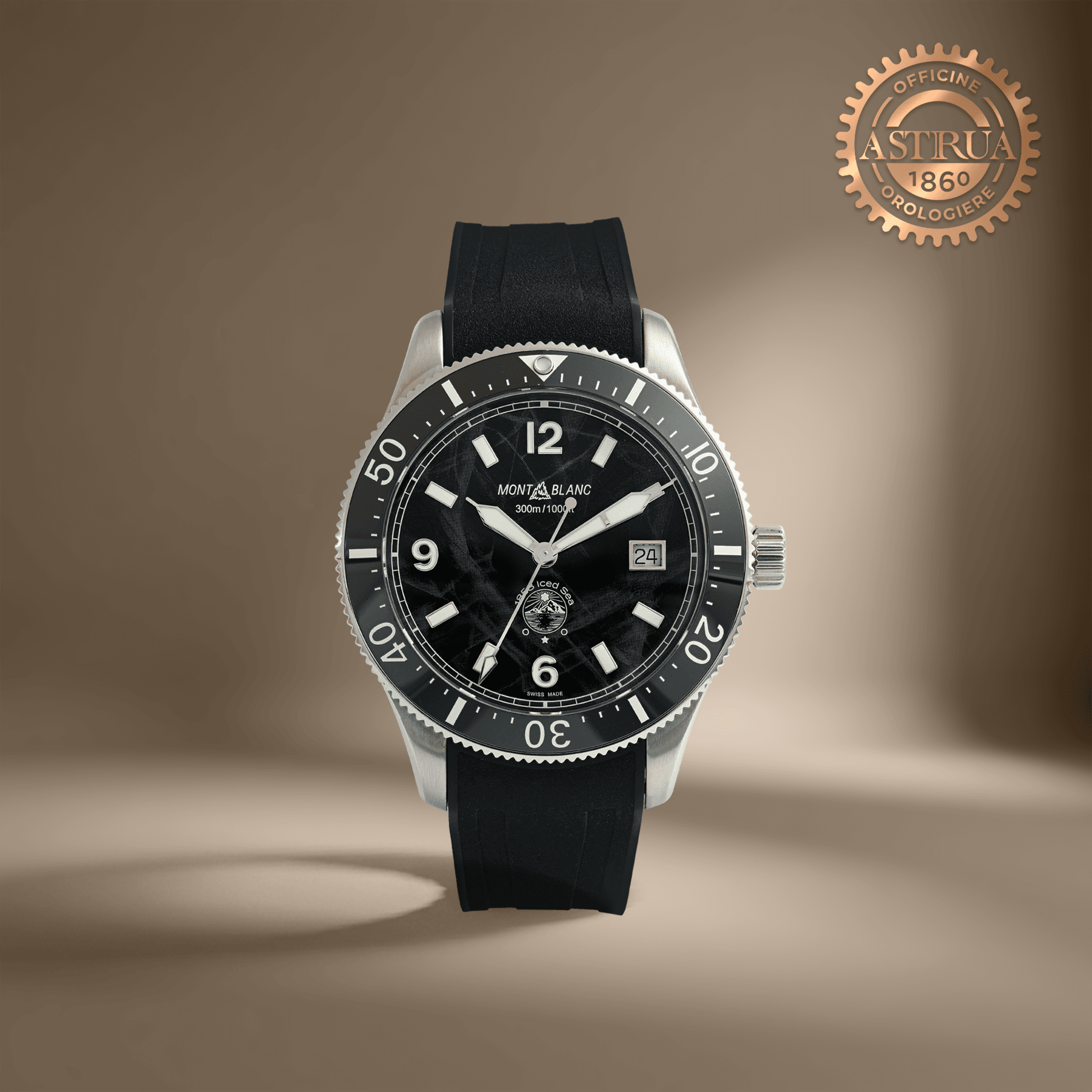 MONTBLANC 1858 Iced Sea Automatic Date 41 MM 7858