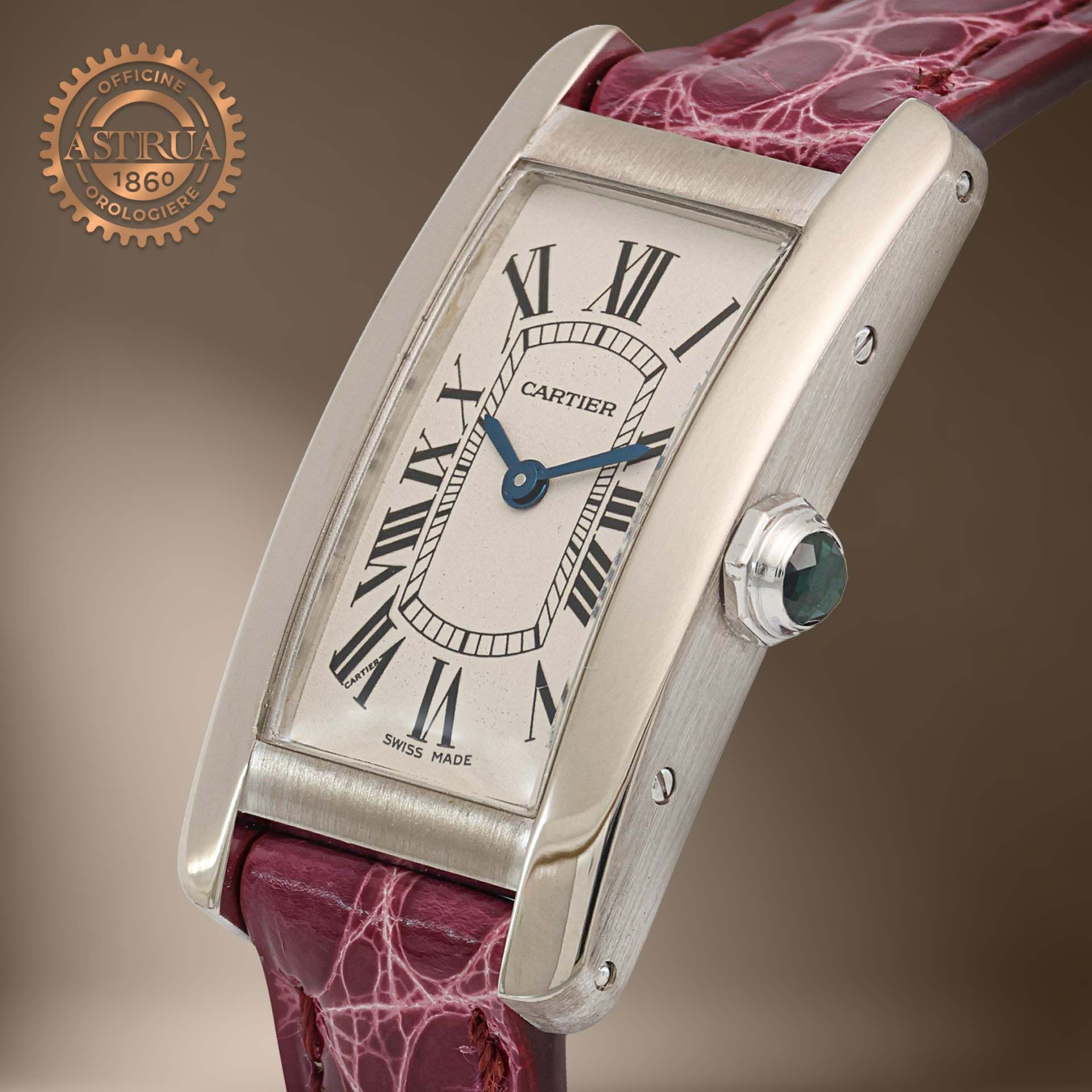 CARTIER Tank Americaine 19X35 MM W2601956