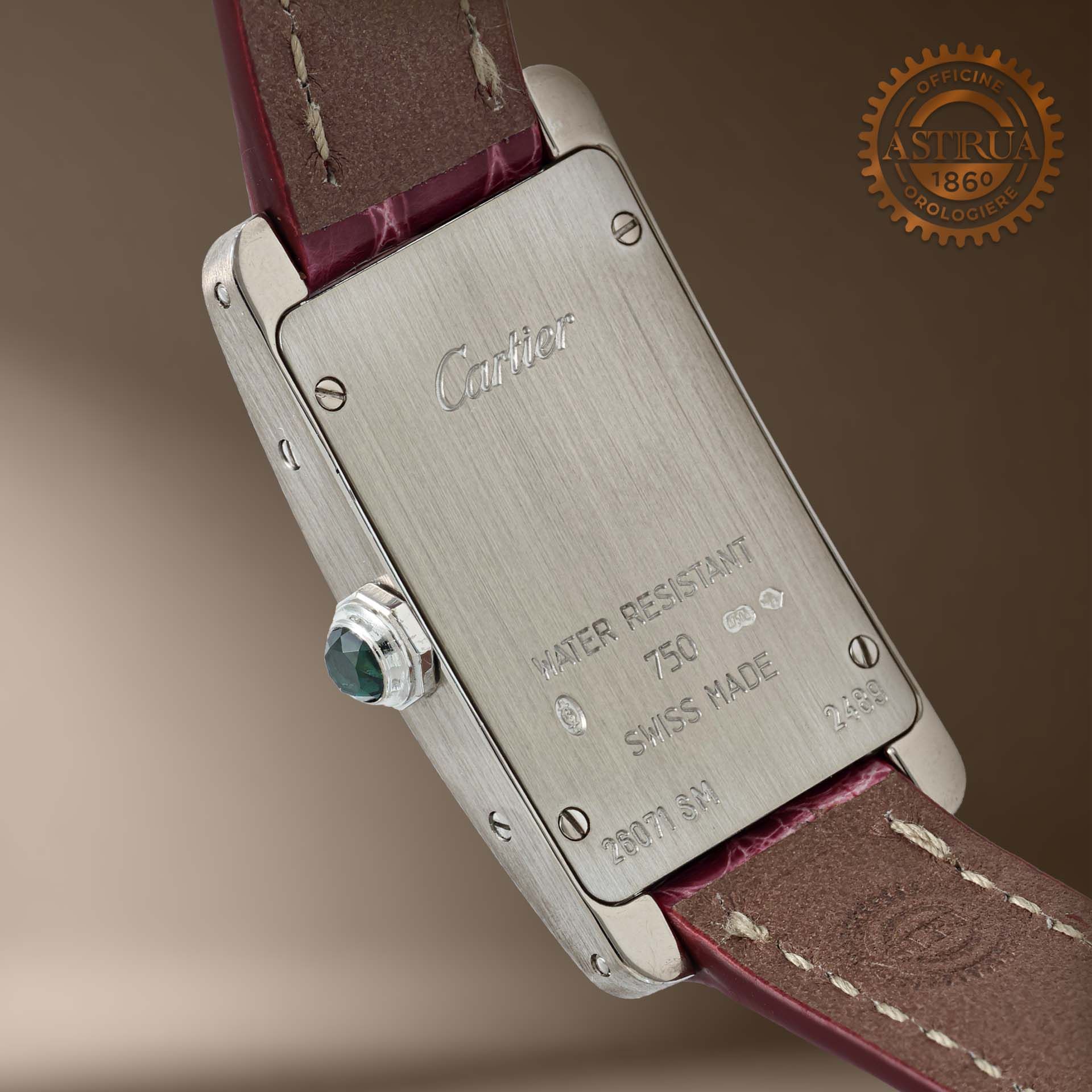 CARTIER Tank Americaine 19X35 MM W2601956
