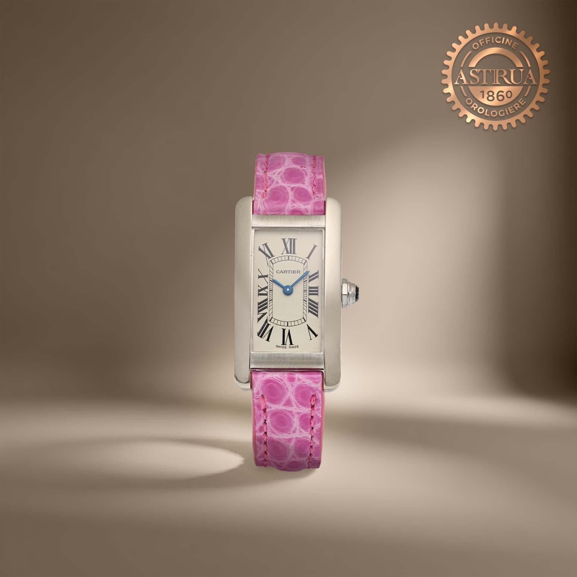 CARTIER Tank Americaine 19X35 MM W2601956