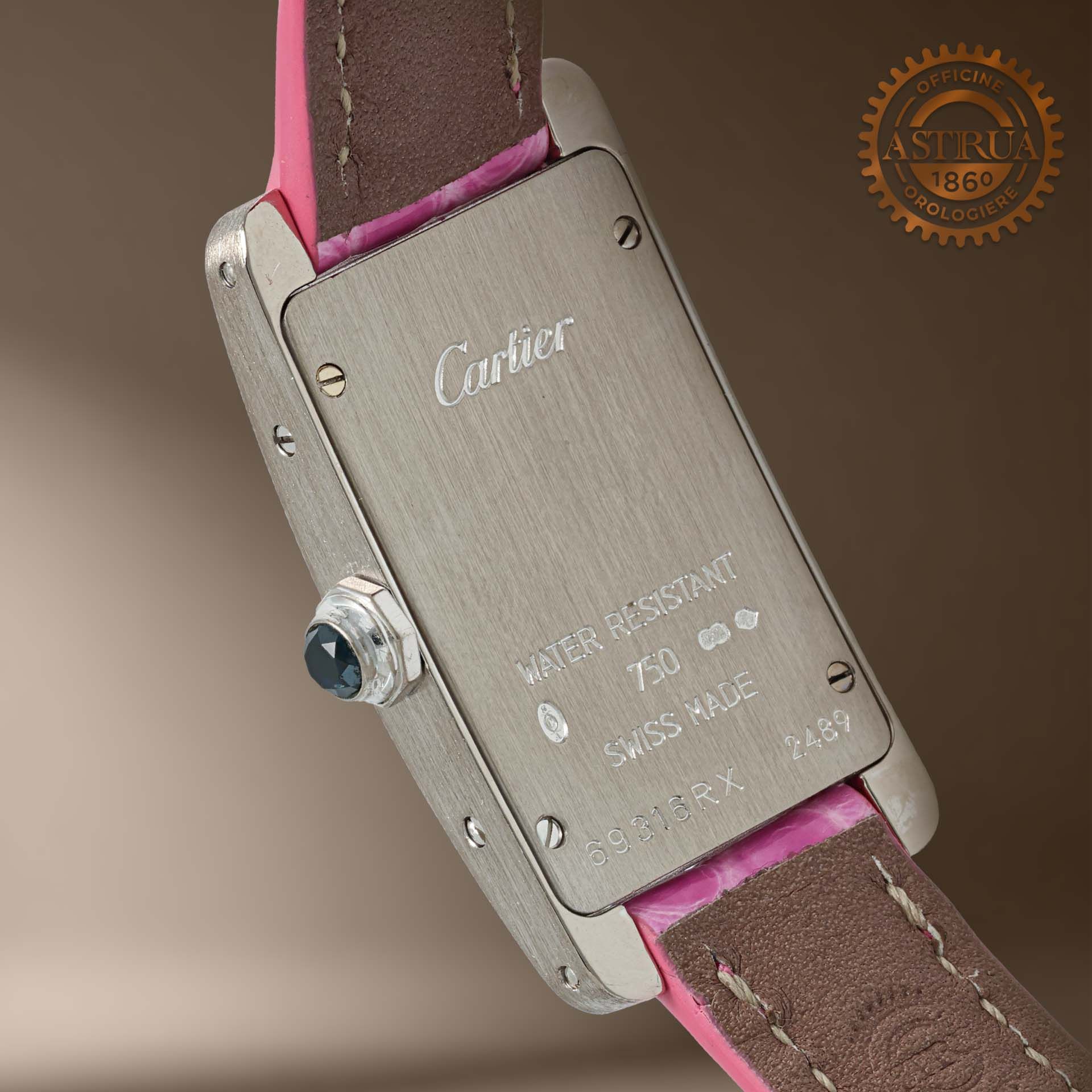 CARTIER Tank Americaine 19X35 MM W2601956