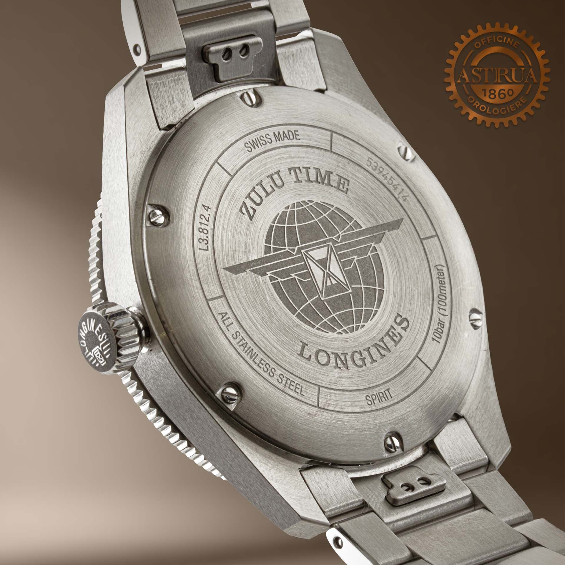 LONGINES Spirit Zulu Time 42 MM L3.812.4.53.6