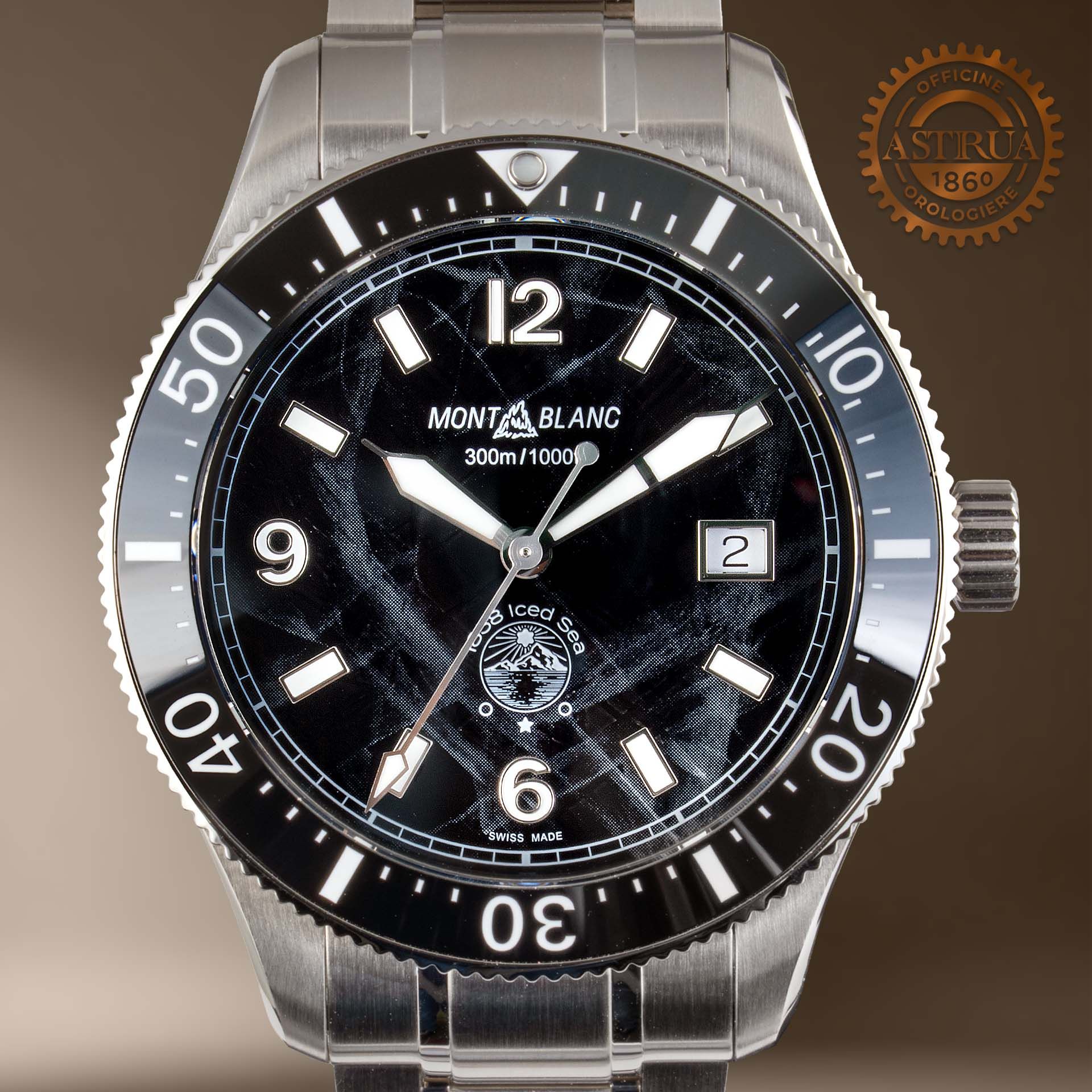 MONTBLANC 1858 Iced Sea Automatic Date 41 MM 129371