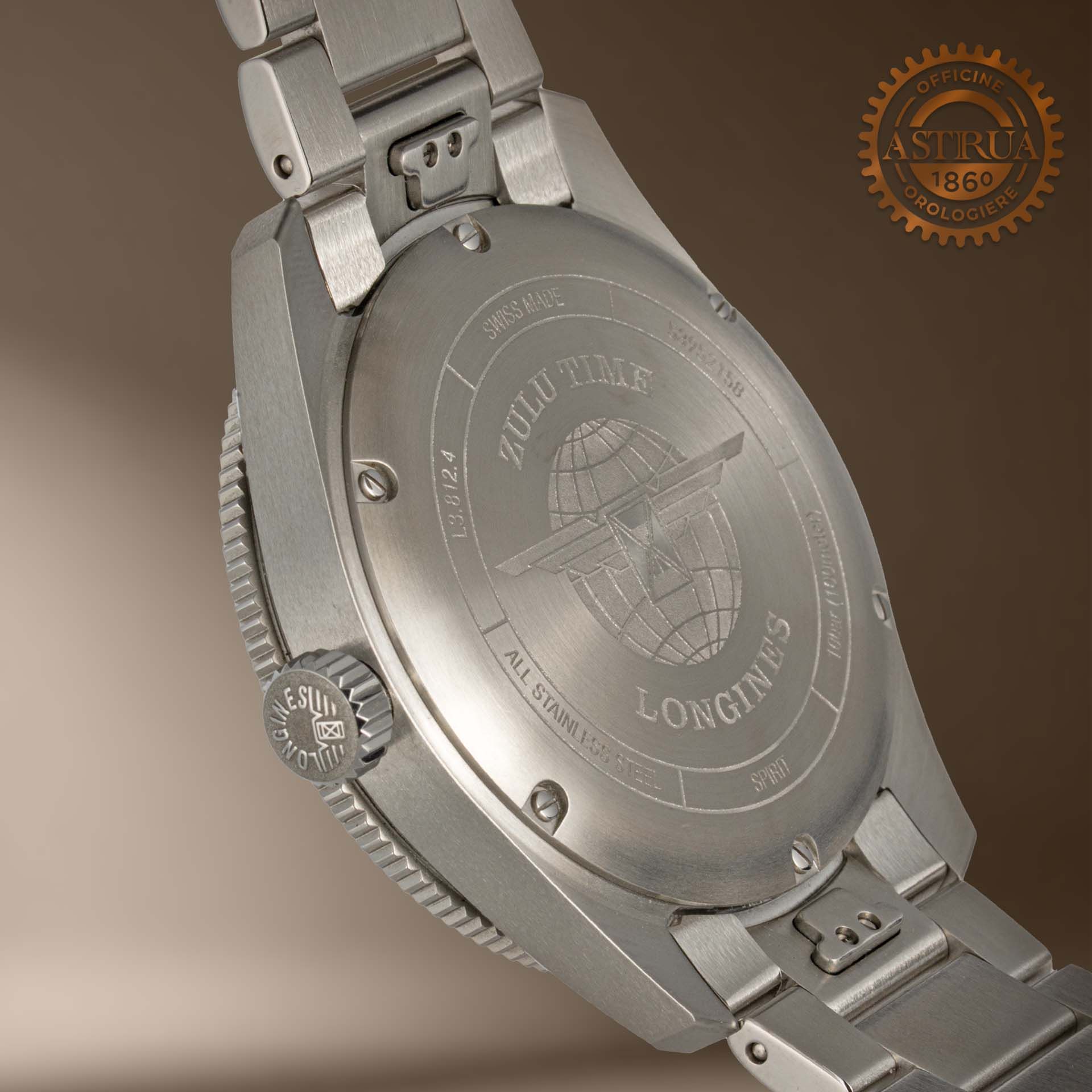 LONGINES Spirit Zulu Time 42 MM L3.812.4.93.6