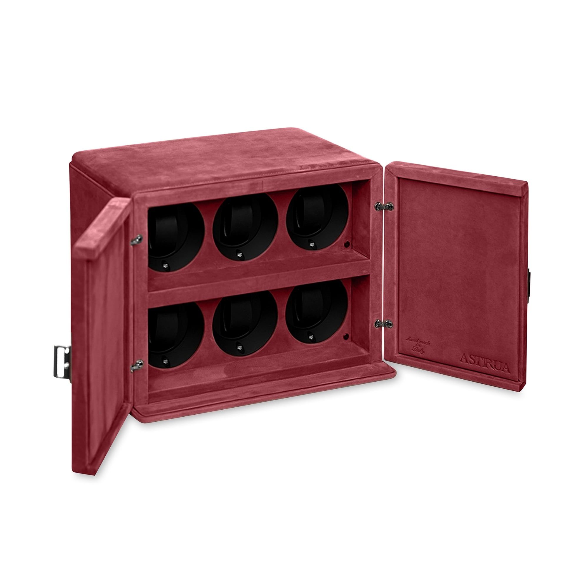 Scatola Del Tempo 6 Rotori Nabuk Bordeaux Edizione Astrua  ROTORE6