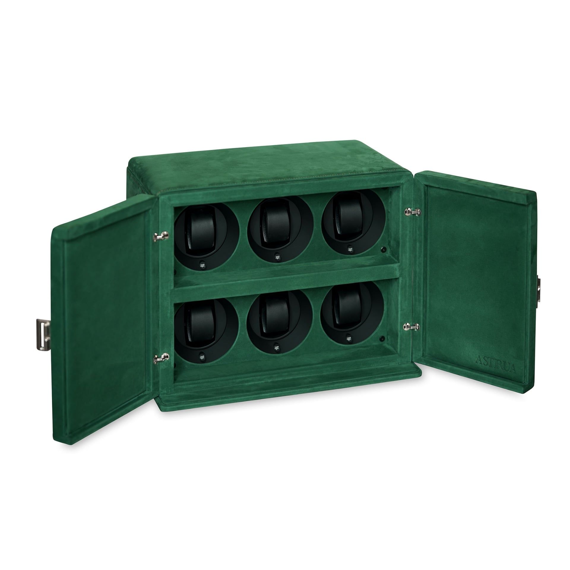 Scatola Del Tempo 6 Rotori Nabuk Verde Edizione Astrua  ROTORE6