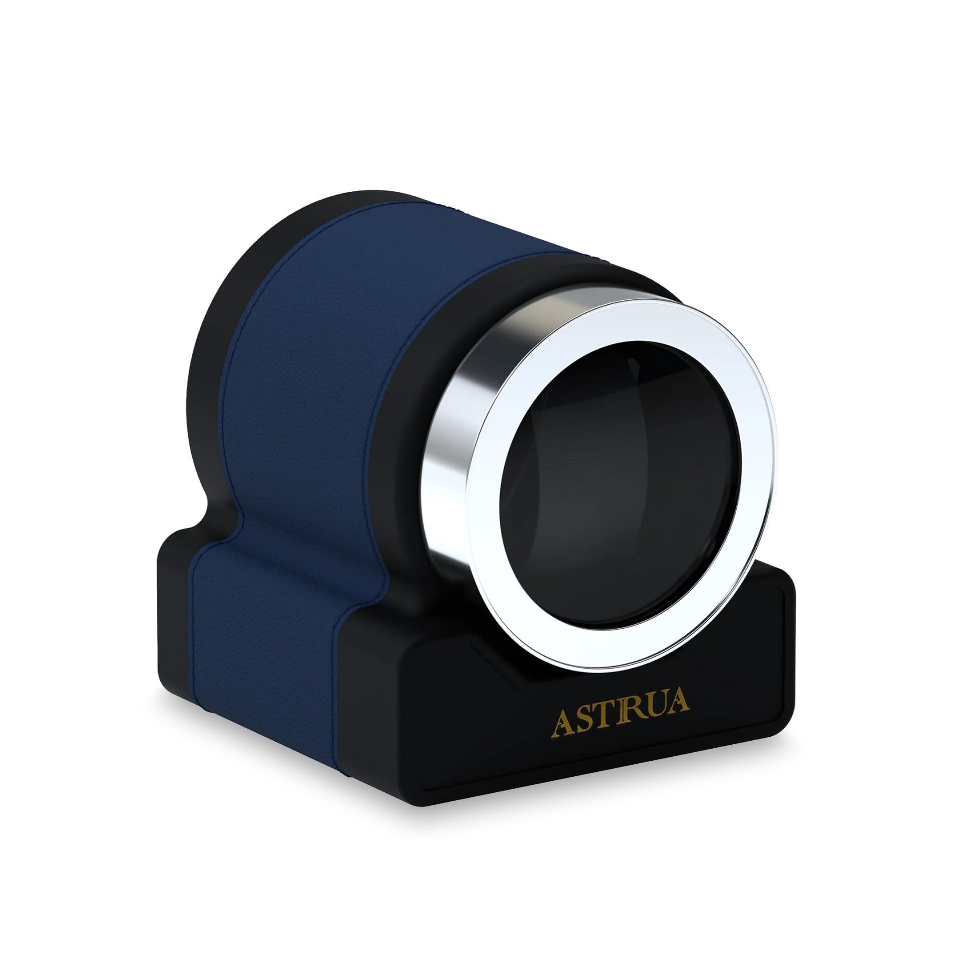 Scatola Del Tempo Rotor One Pelle Grana Dollaro Blu  ROTOR-ONE