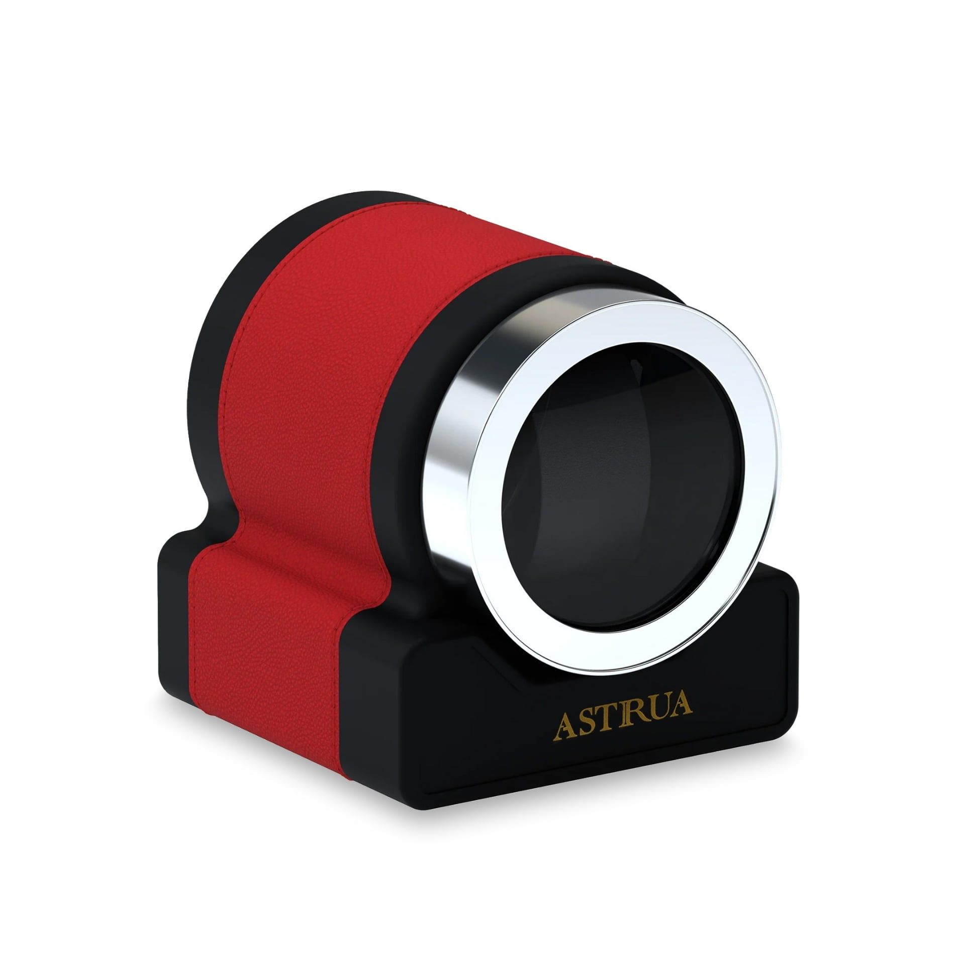 Scatola Del Tempo Rotor One Pelle Grana Dollaro Rosso  ROTOR-ONE