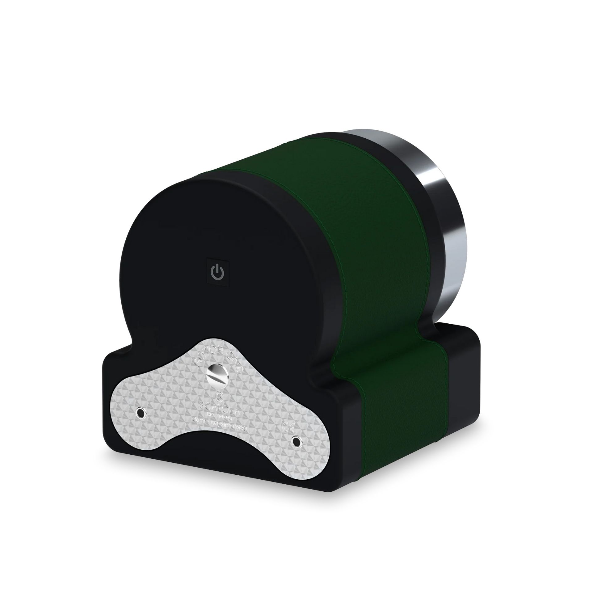 Scatola Del Tempo Rotor One Sport Pelle Grana Dollaro Verde Ghiera Blu/Nera  ROTOR-ONE