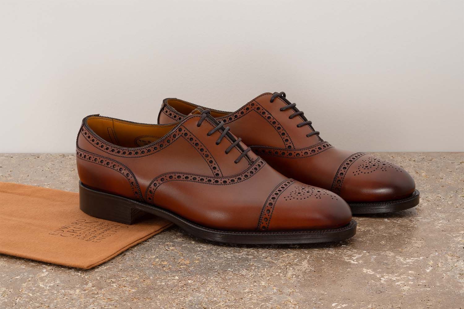Edward Green Cadogan - Scarpa Stringata - Redwood Antique  CADOGAN