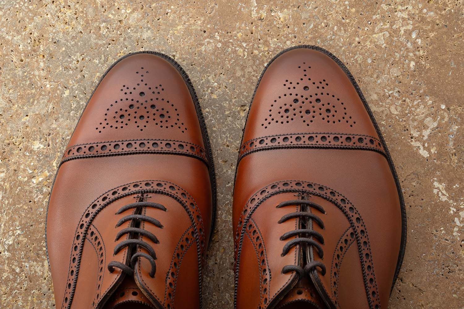 Edward Green Cadogan - Scarpa Stringata - Redwood Antique  CADOGAN