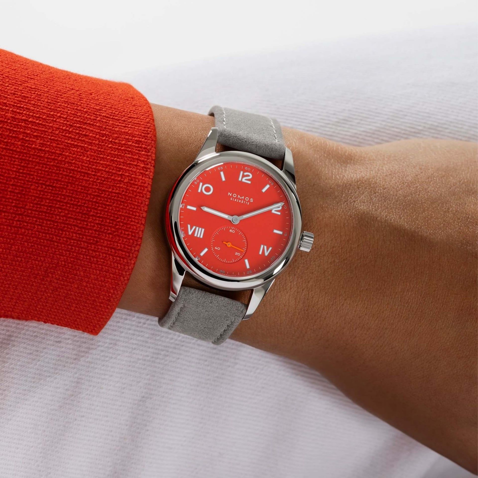 NOMOS Club Campus Nonstop Red 36 MM 716