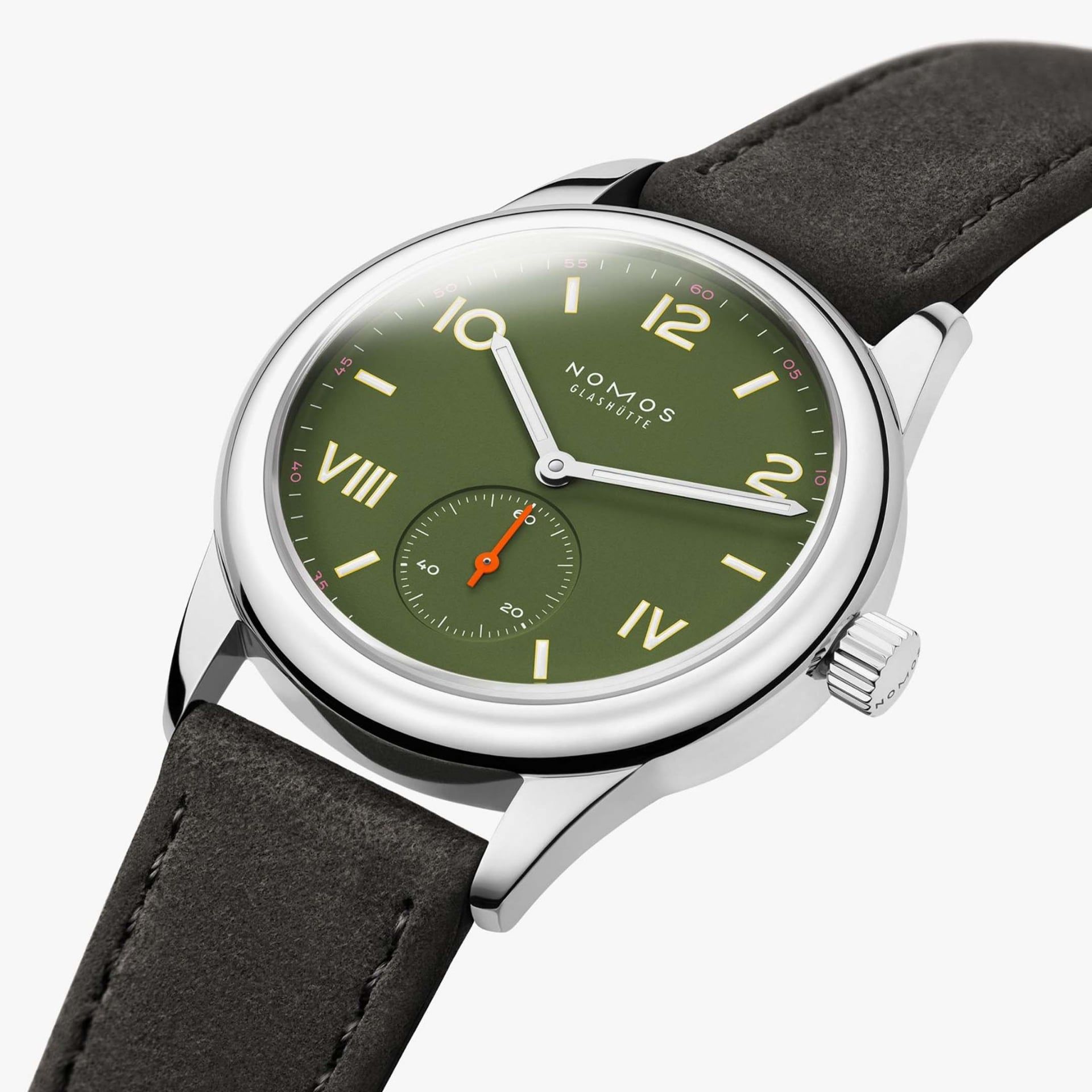 NOMOS Club Campus All Olive 36 MM 707