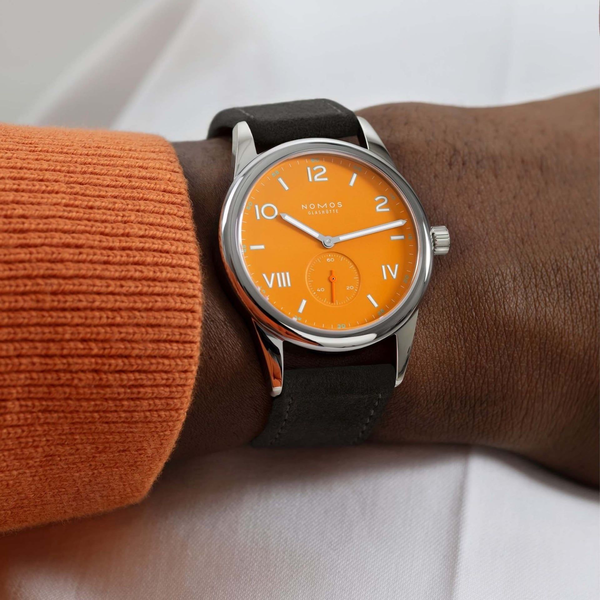 NOMOS Club Campus 38 Future Orange 38.5 MM 729