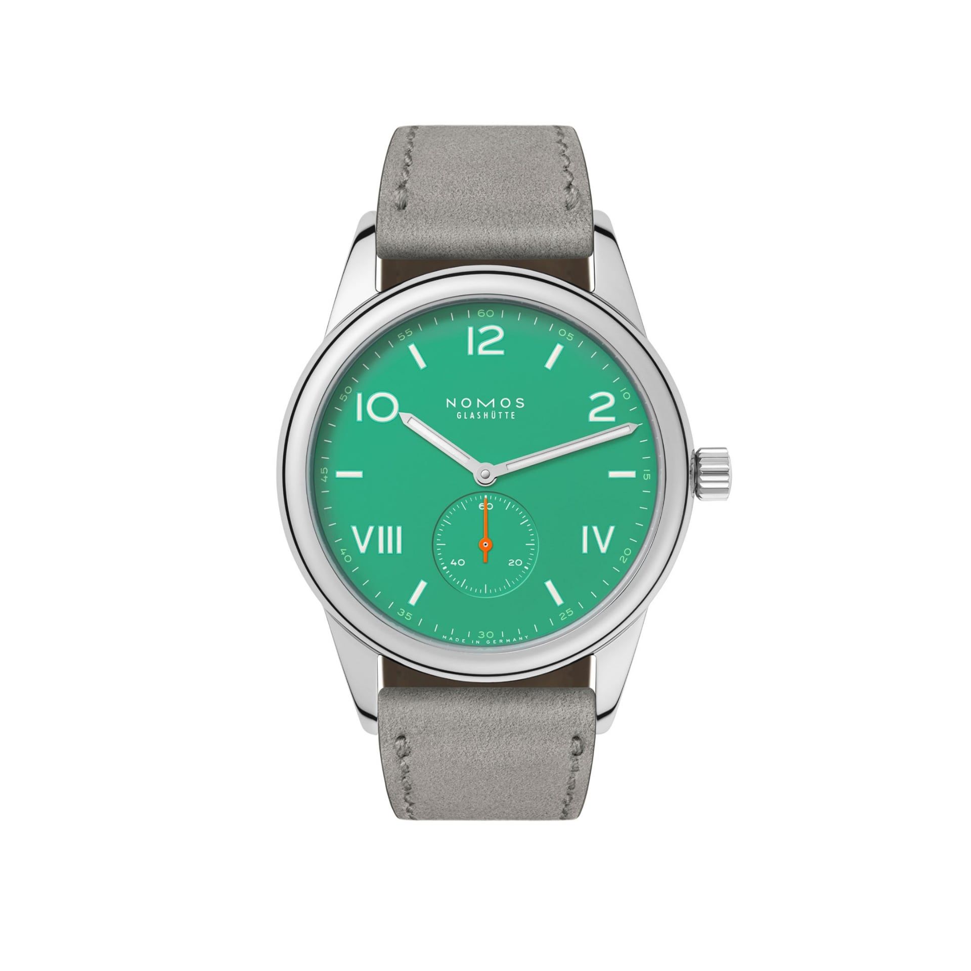 NOMOS Club Campus 38 Electric Green 38.5 MM 726