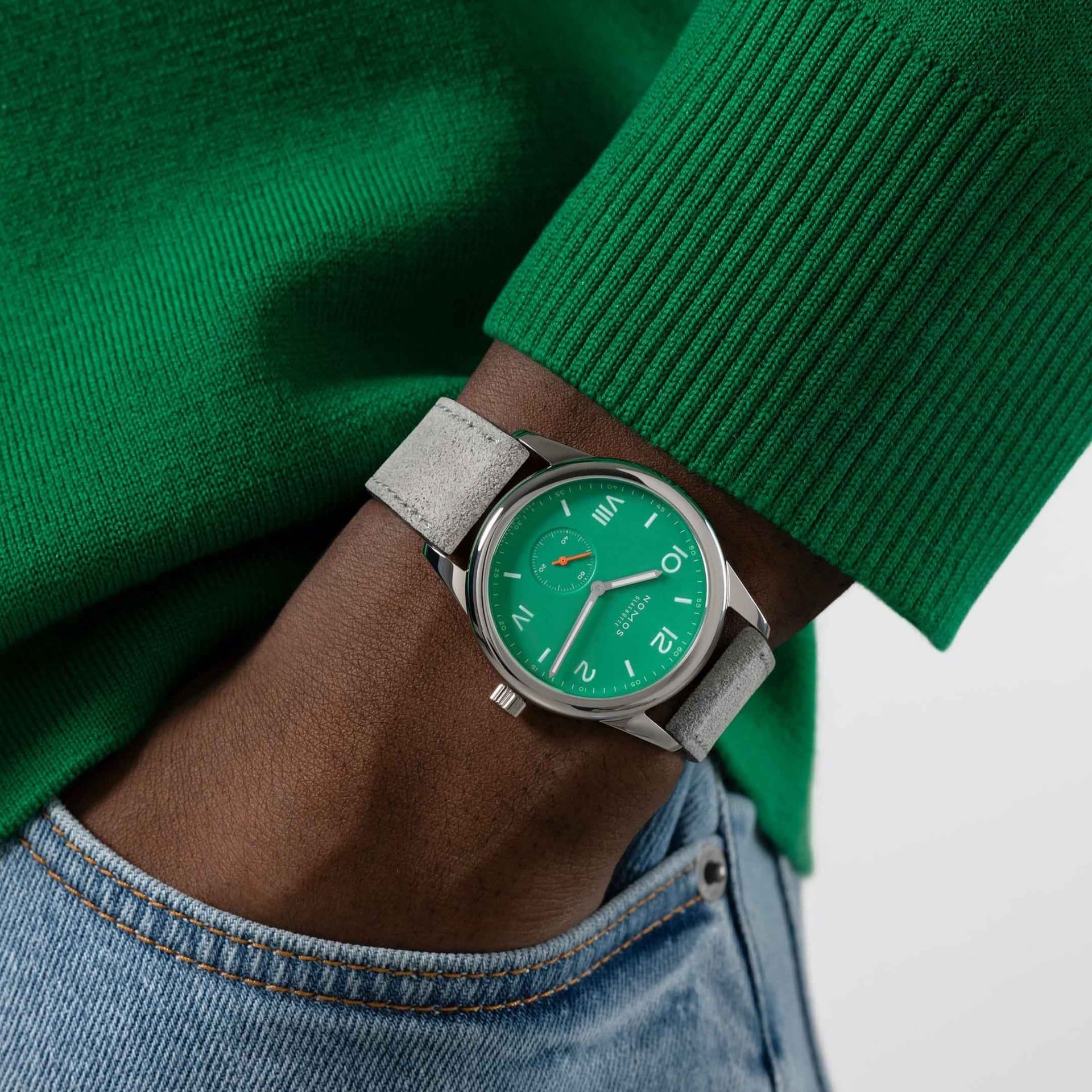 NOMOS Club Campus 38 Electric Green 38.5 MM 726