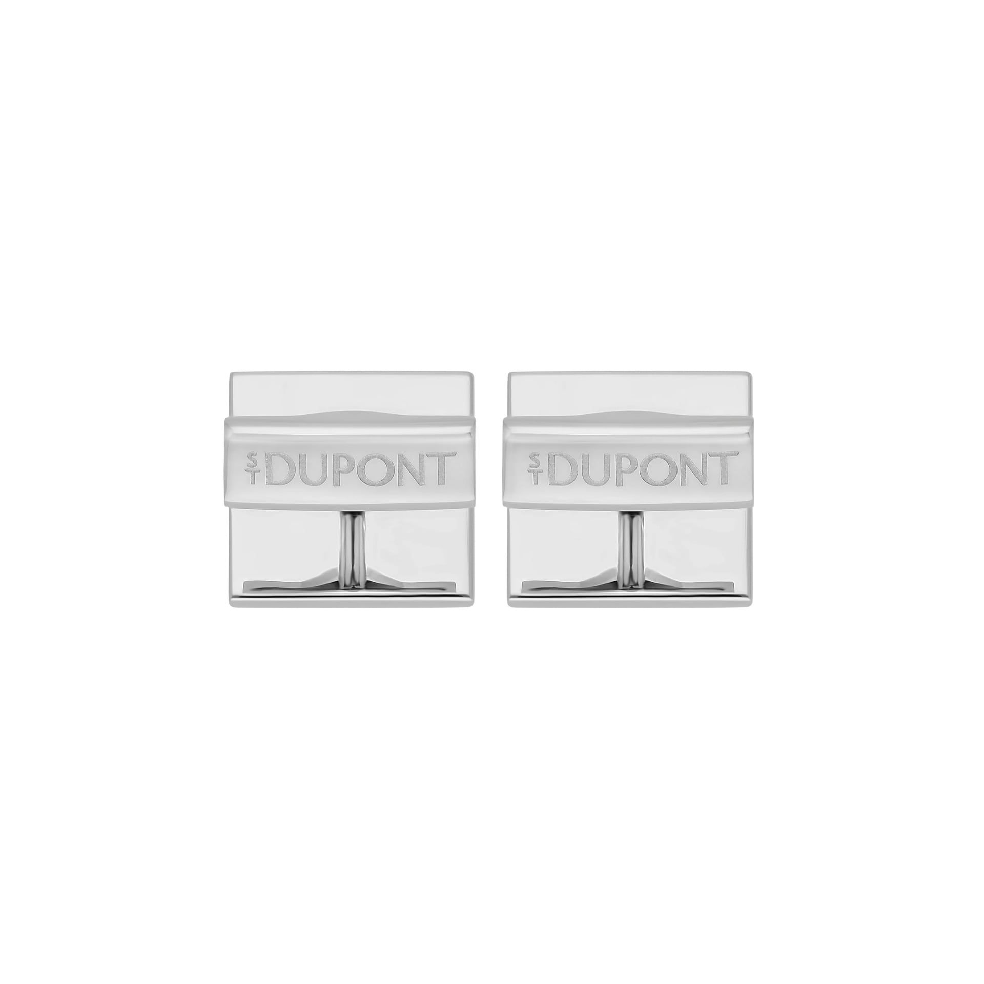 S. T. Dupont Gemelli Quadrati Punta di Diamante Argentati  005857
