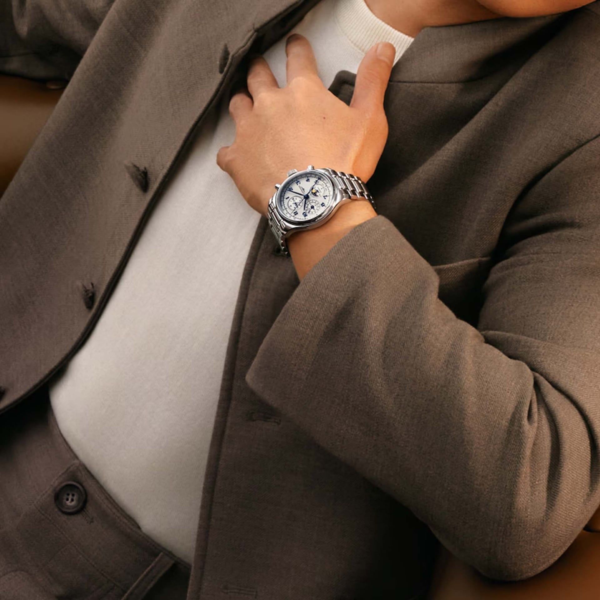 LONGINES Master Collection Chrono Moonphase 41 MM L2.962.4.73.6