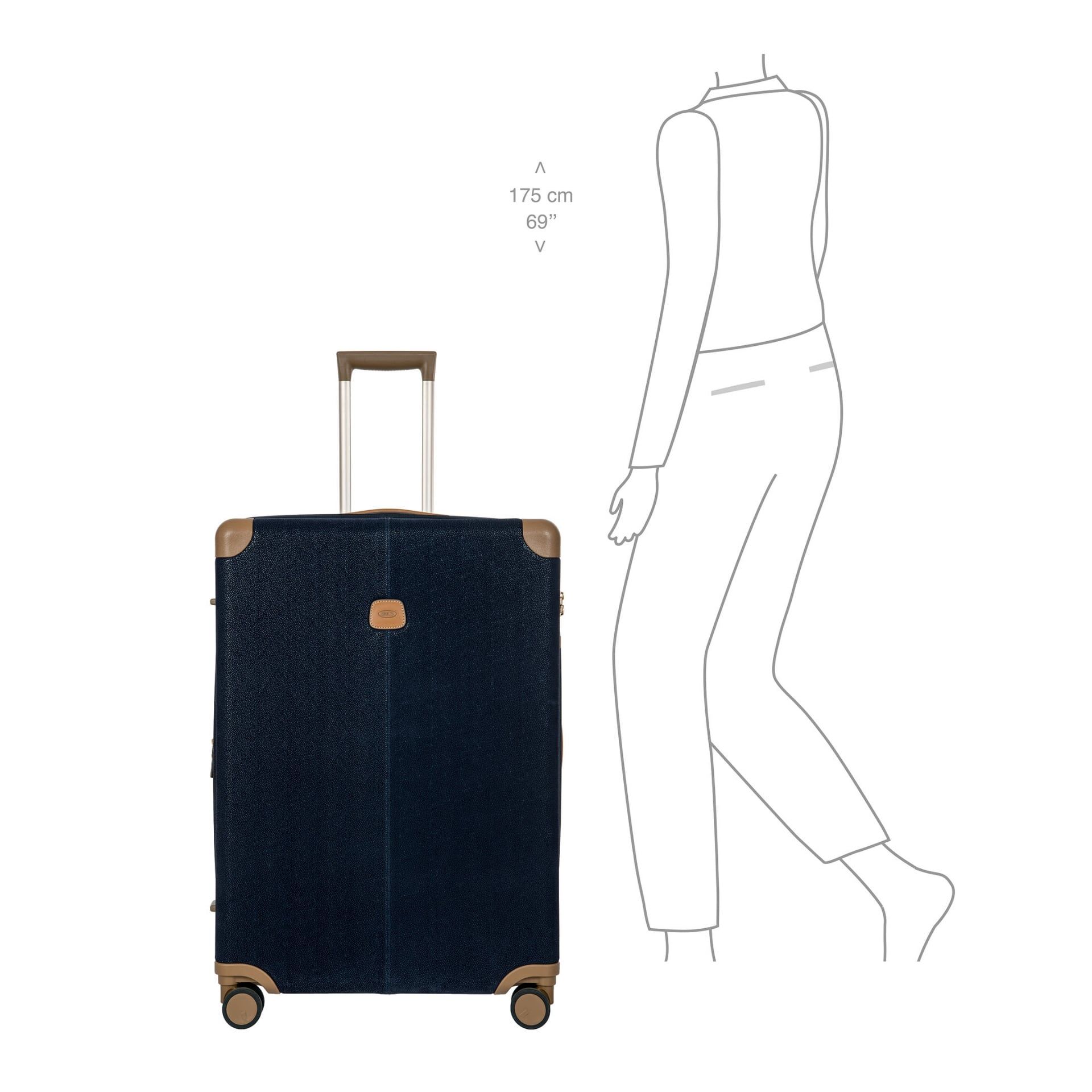 Bric's Trolley Grande Espandibile Life Hybrid Blue  BLF05203.396