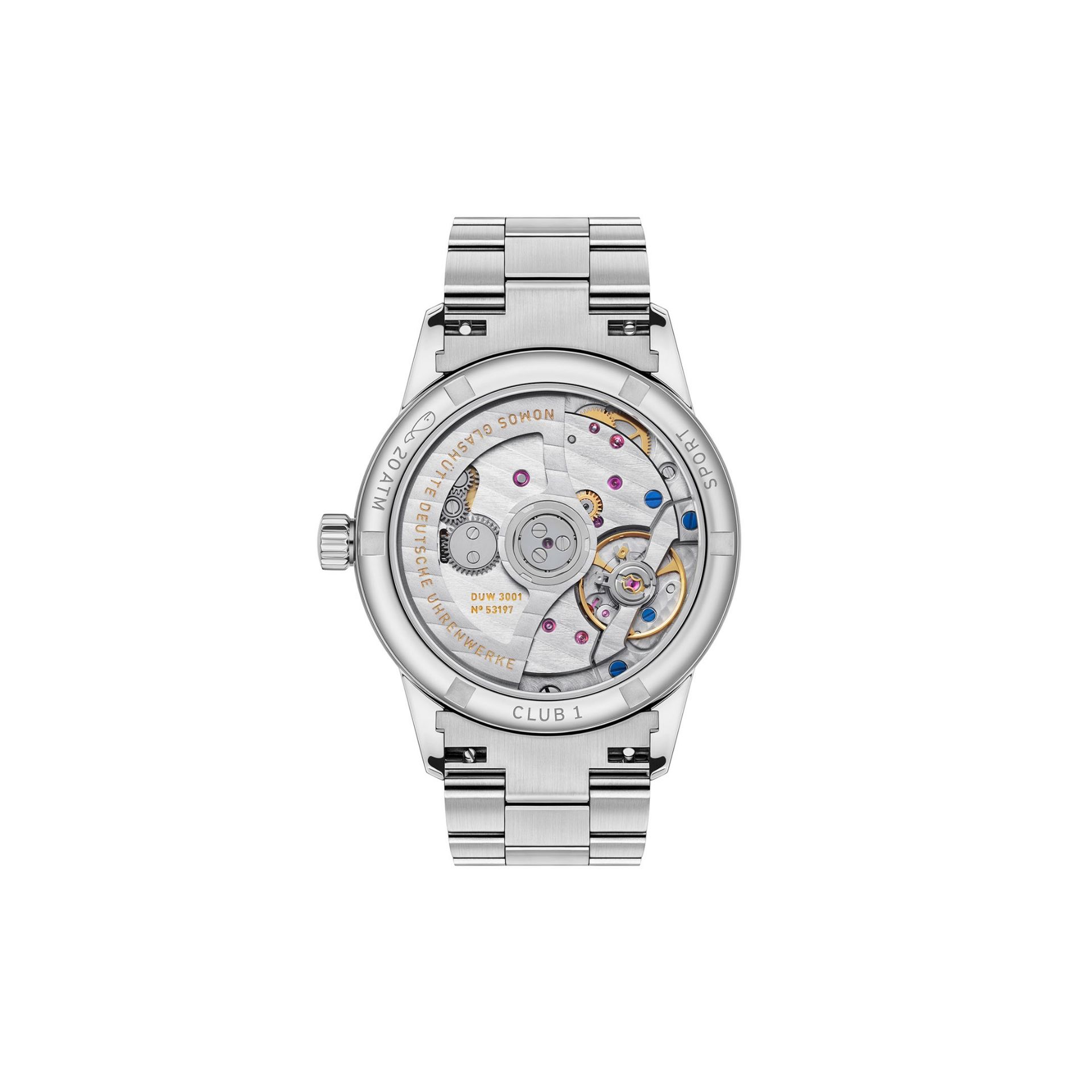 NOMOS Glashütte Club Sport Neomatik 34 Gold 34 MM 755