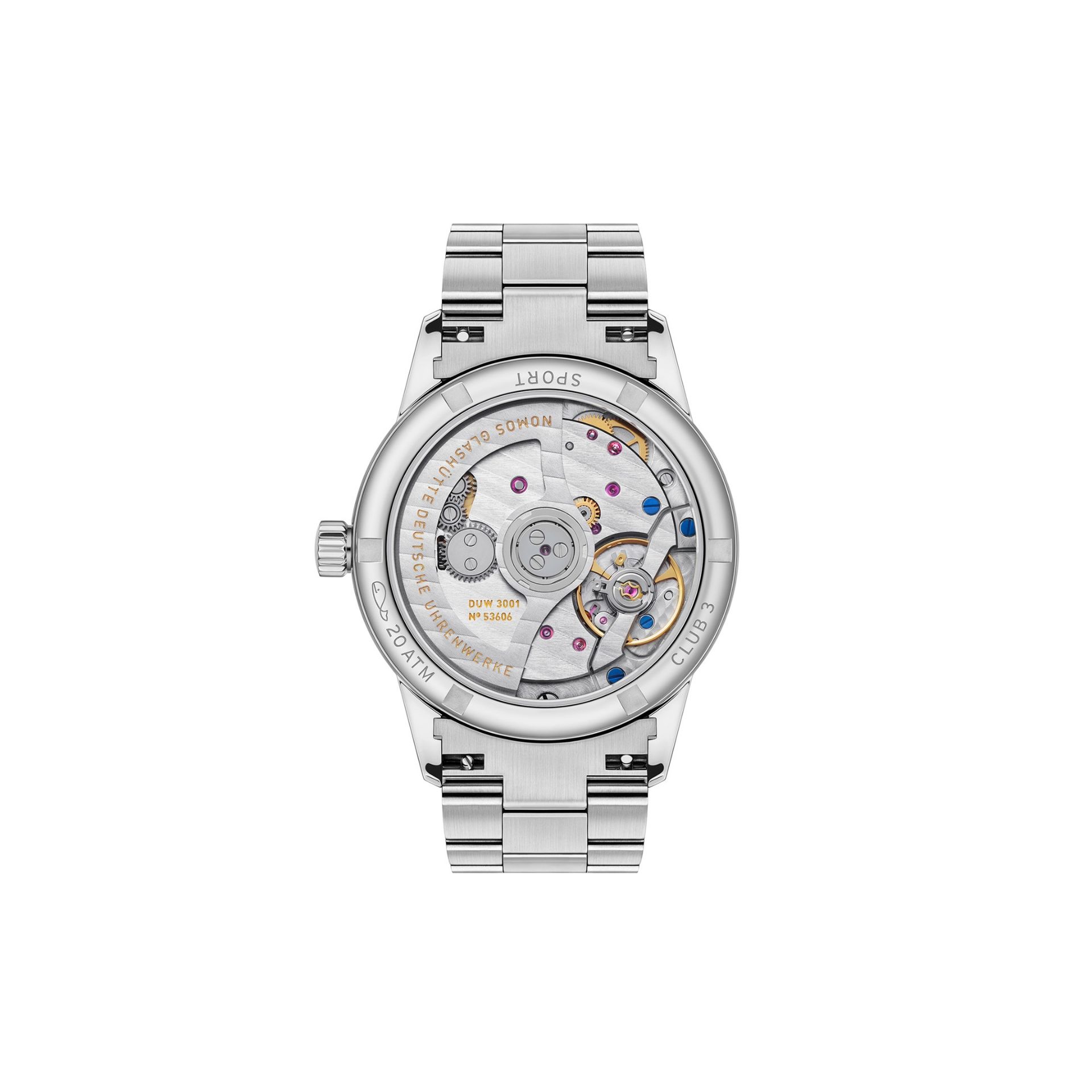 NOMOS Glashütte Club Sport Neomatik 34 Purple 34 MM 757