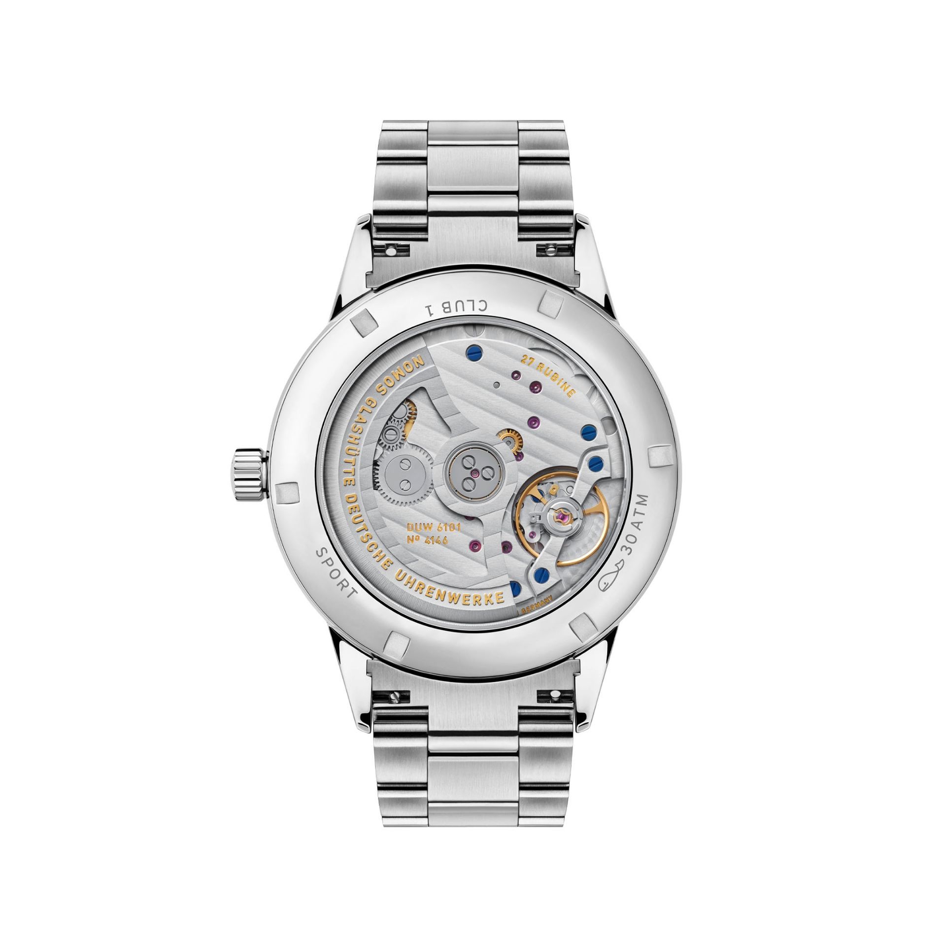 NOMOS Glashütte Club Sport Neomatik 42 Datario Nero 42 MM 781