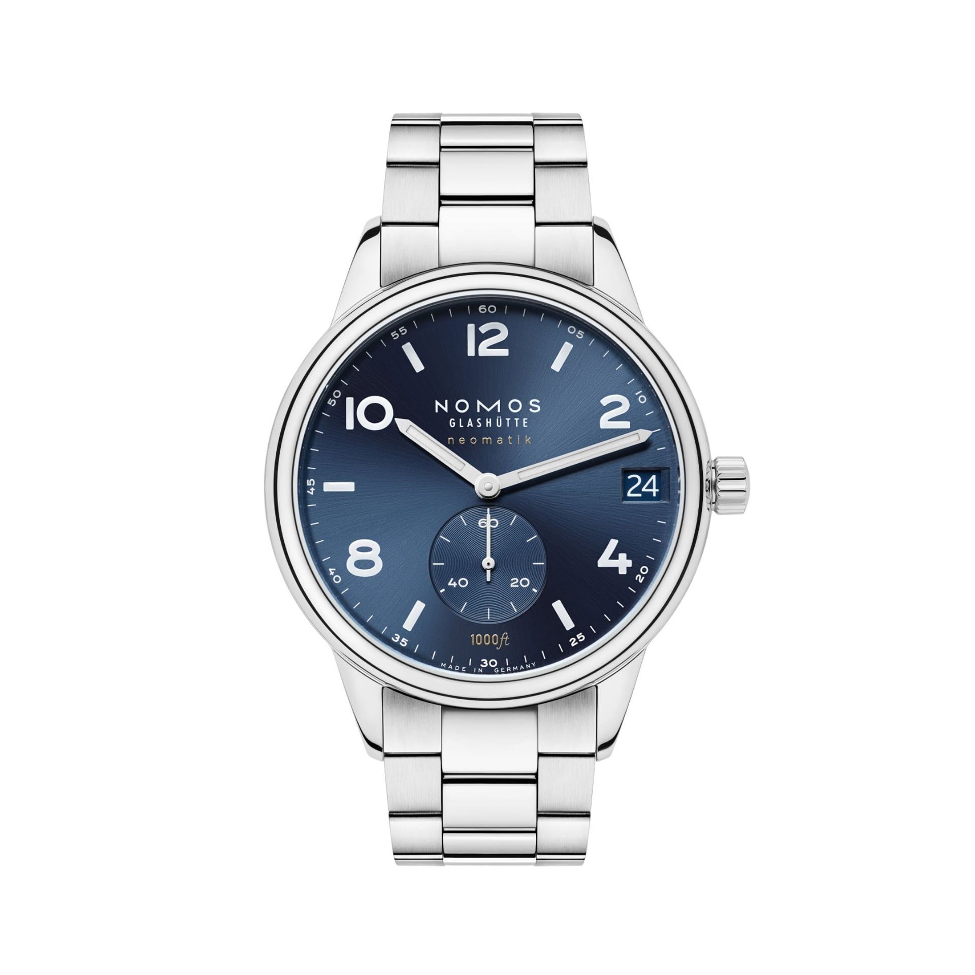 NOMOS Glashütte Club Sport Neomatik 42 Datario Blu 42 MM 782