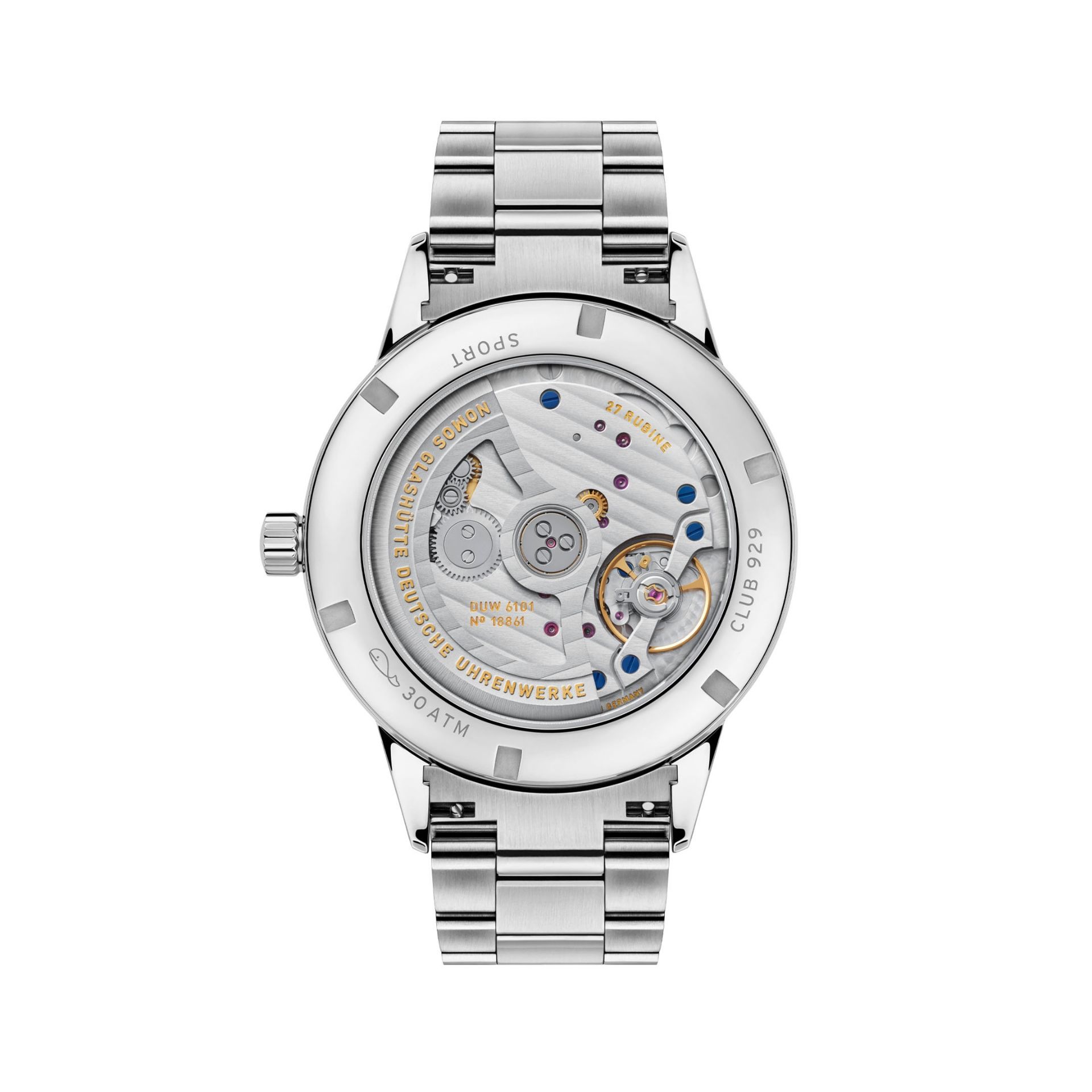 NOMOS Glashütte Club Sport Neomatik 42 Datario Blu 42 MM 782