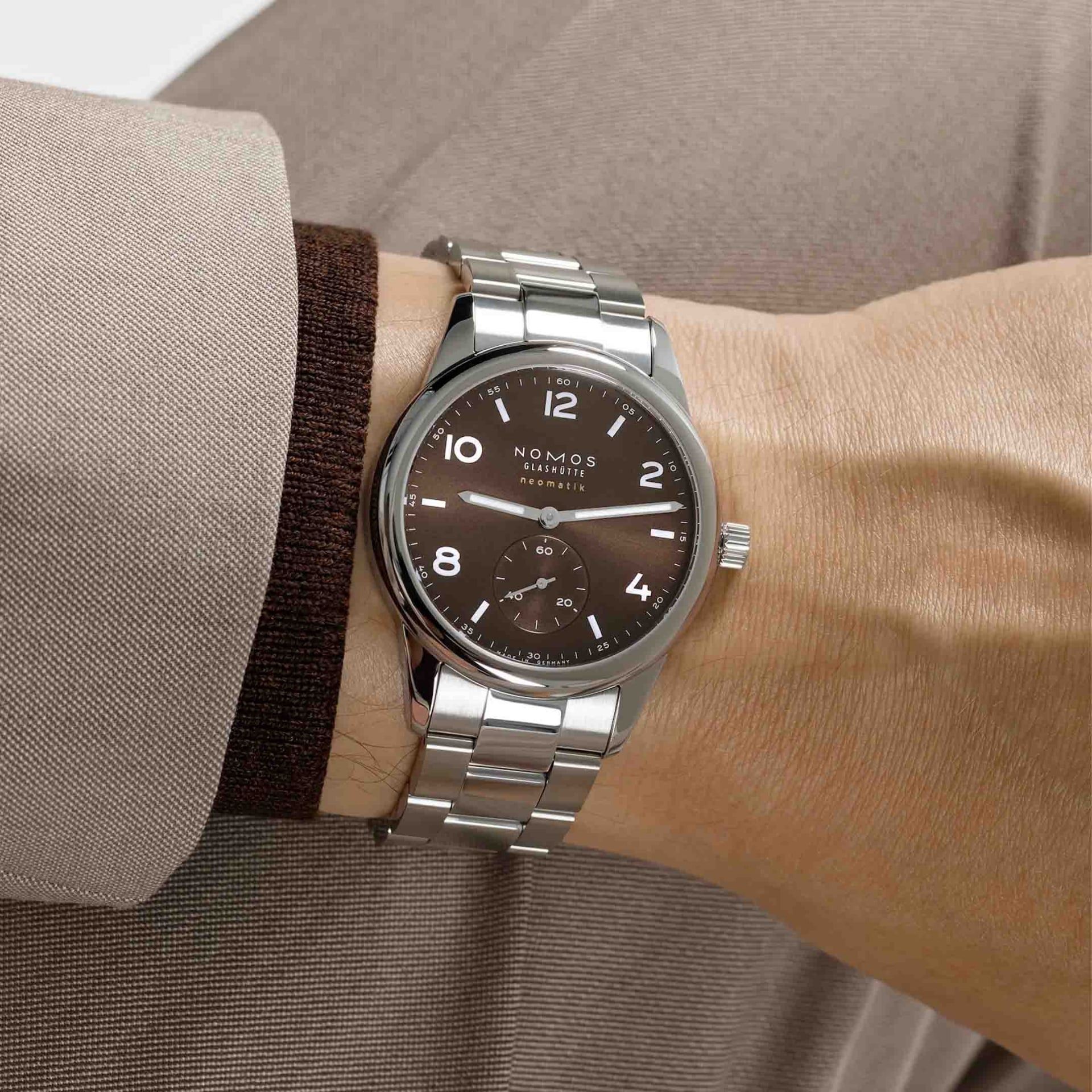 NOMOS Glashütte Club Sport Neomatik 39 Tabac 39.5 MM 759