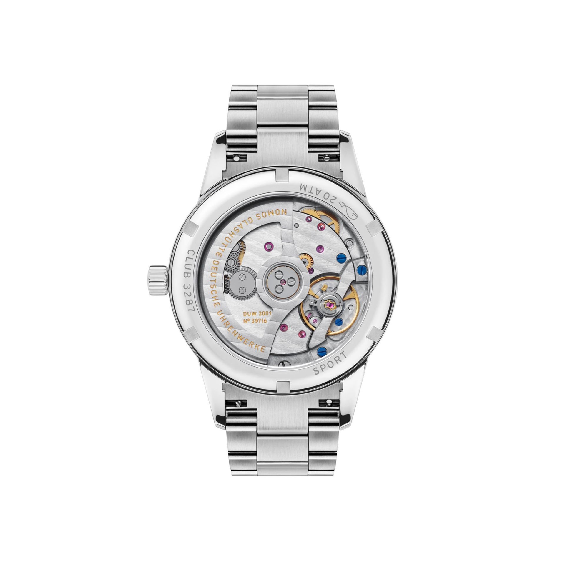 NOMOS Glashütte Club Sport Neomatik Polar 37 MM 750