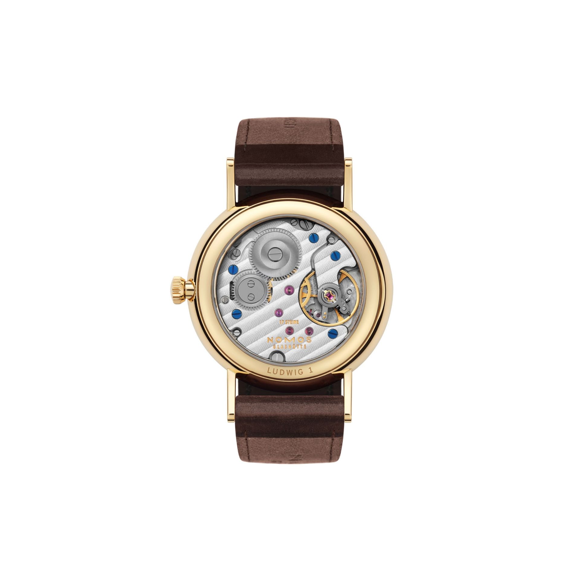 NOMOS Glashütte Ludwig Oro 33 Doré 32.8 MM 210