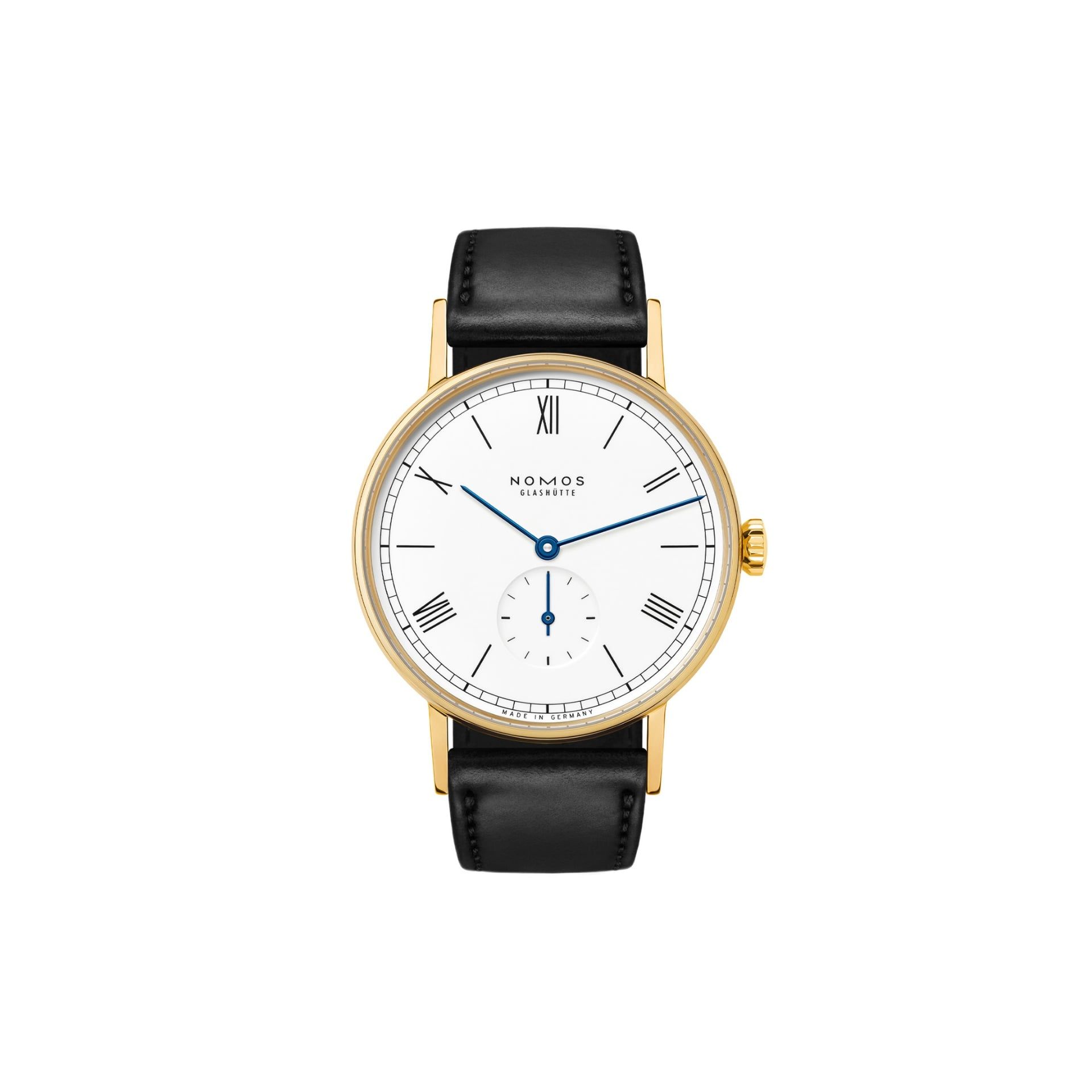 NOMOS Glashütte Ludwig Oro Bianco Smaltato 35 MM 215